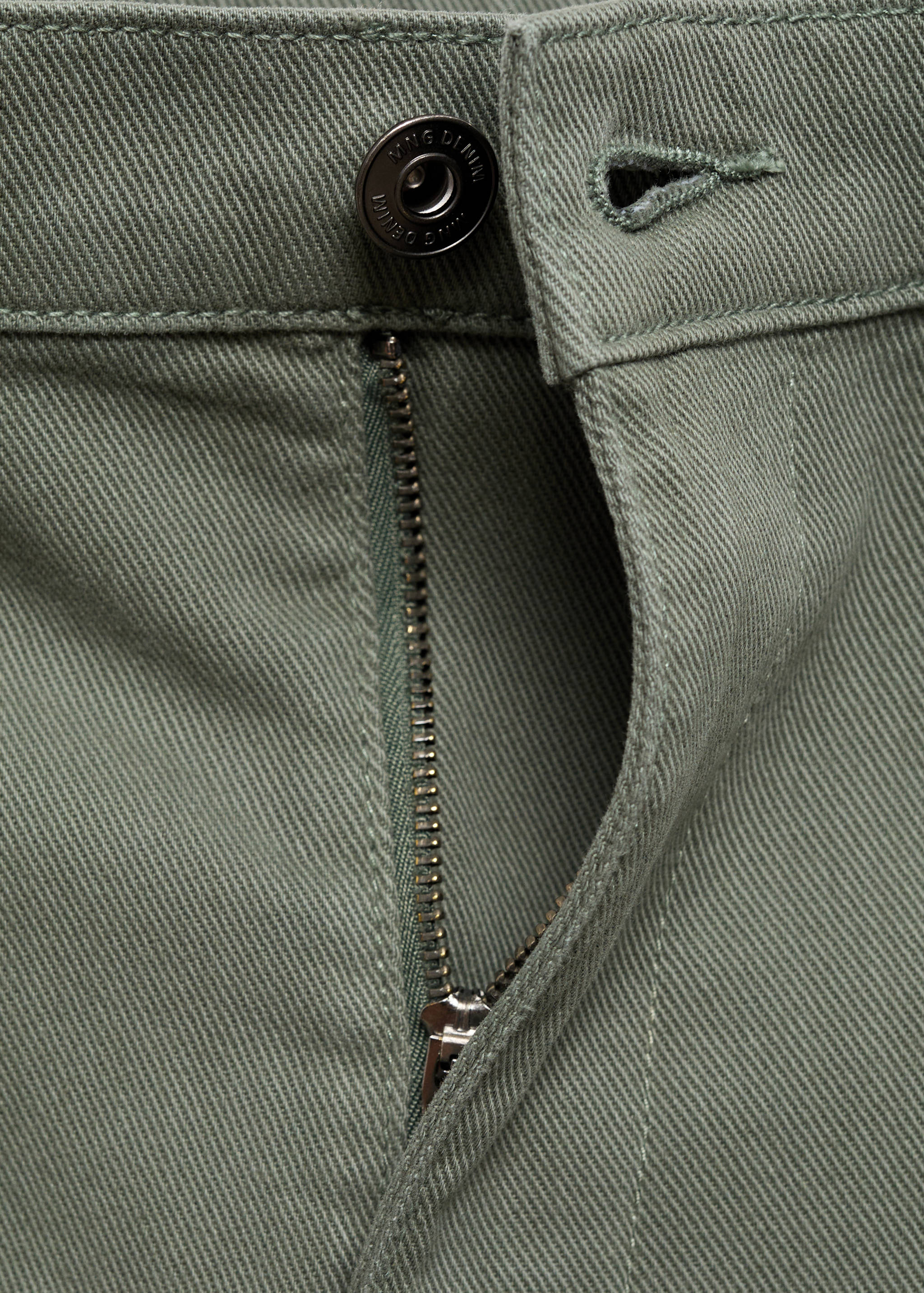 Regular fit cotton jeans - Details of the article 0