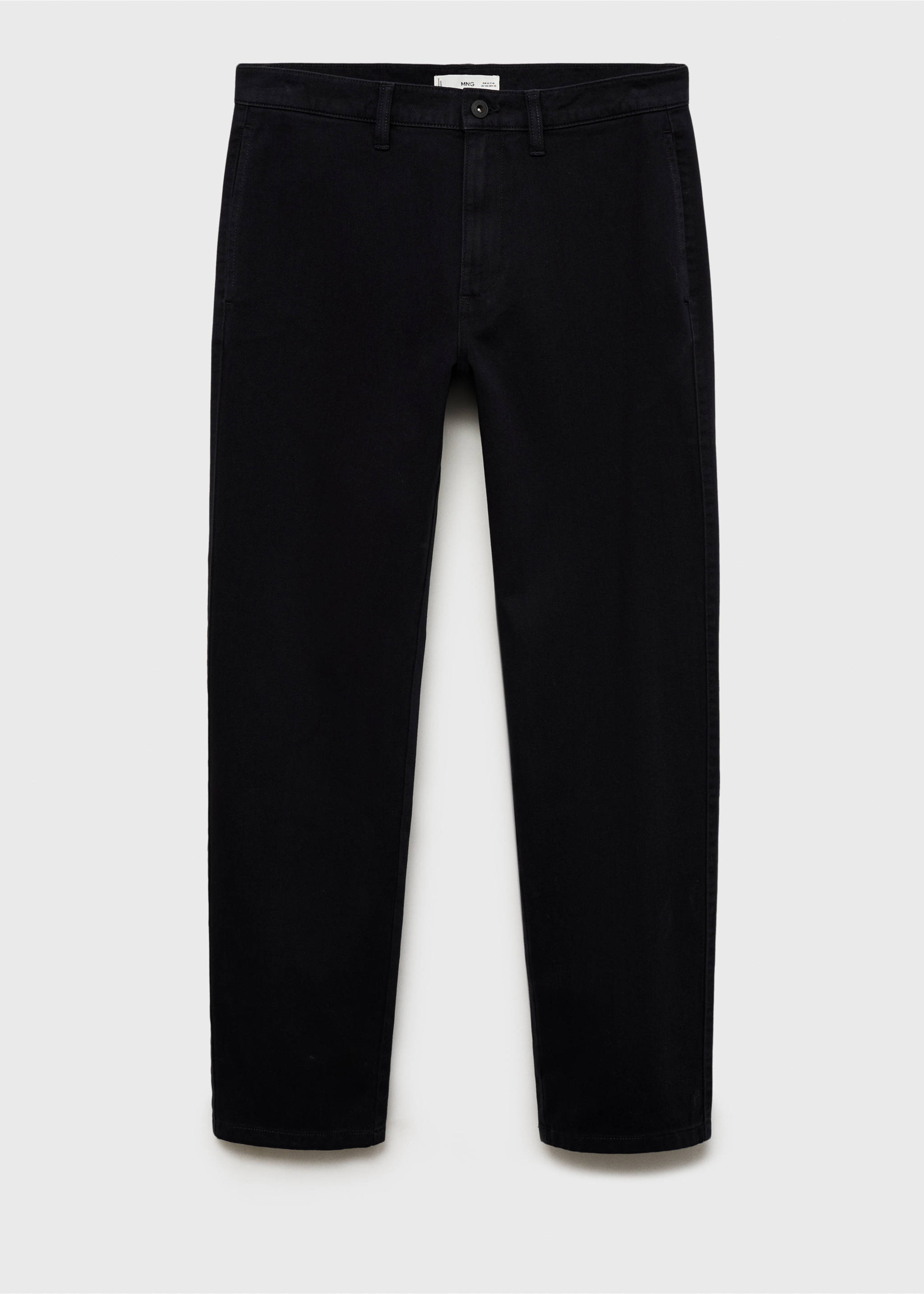 Джинсы из хлопка, стандартный крой - Изделие без модели, Глубокий темно-синий. Ref: 17005151-00.