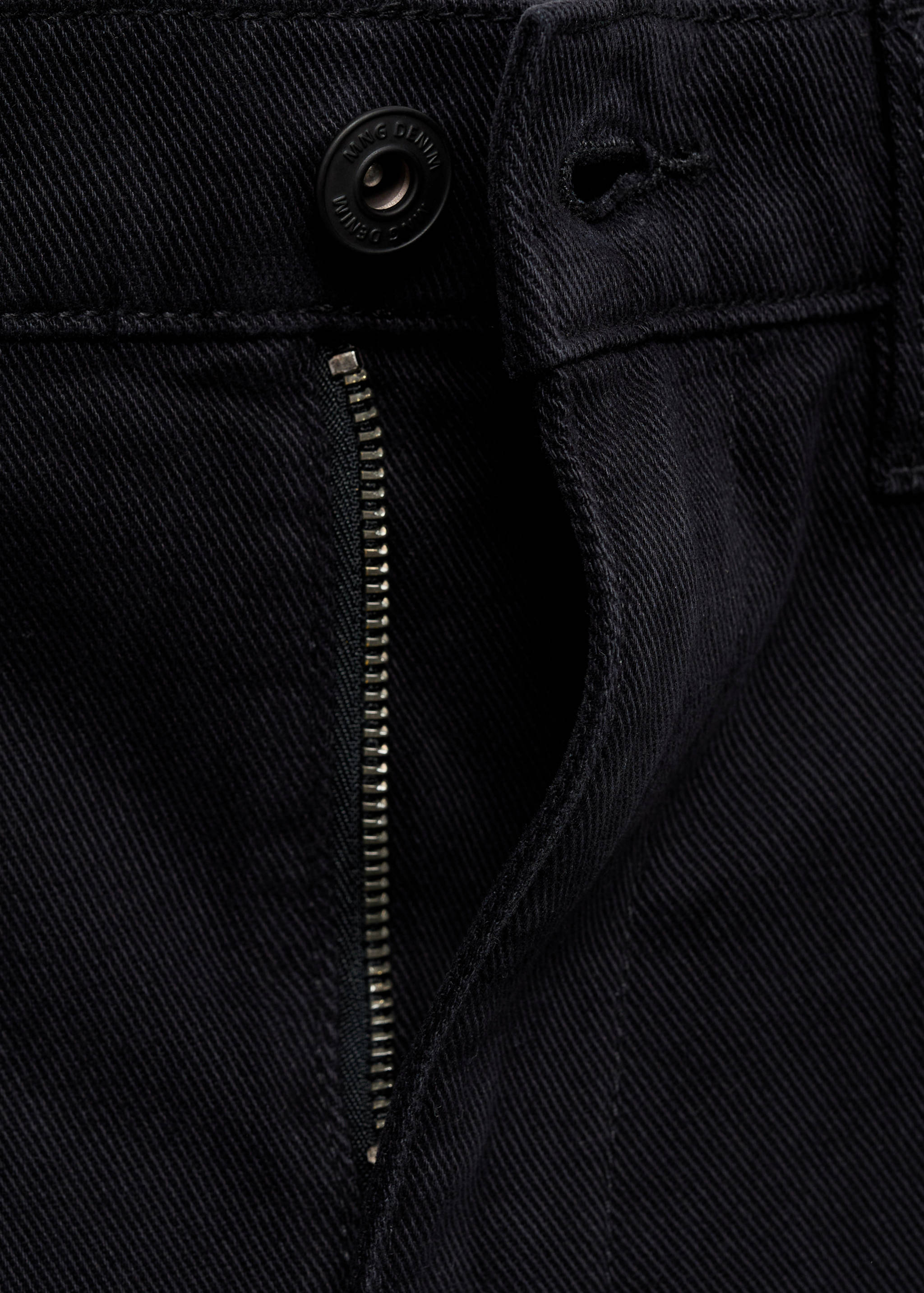 Regular fit cotton jeans - Details of the article 0