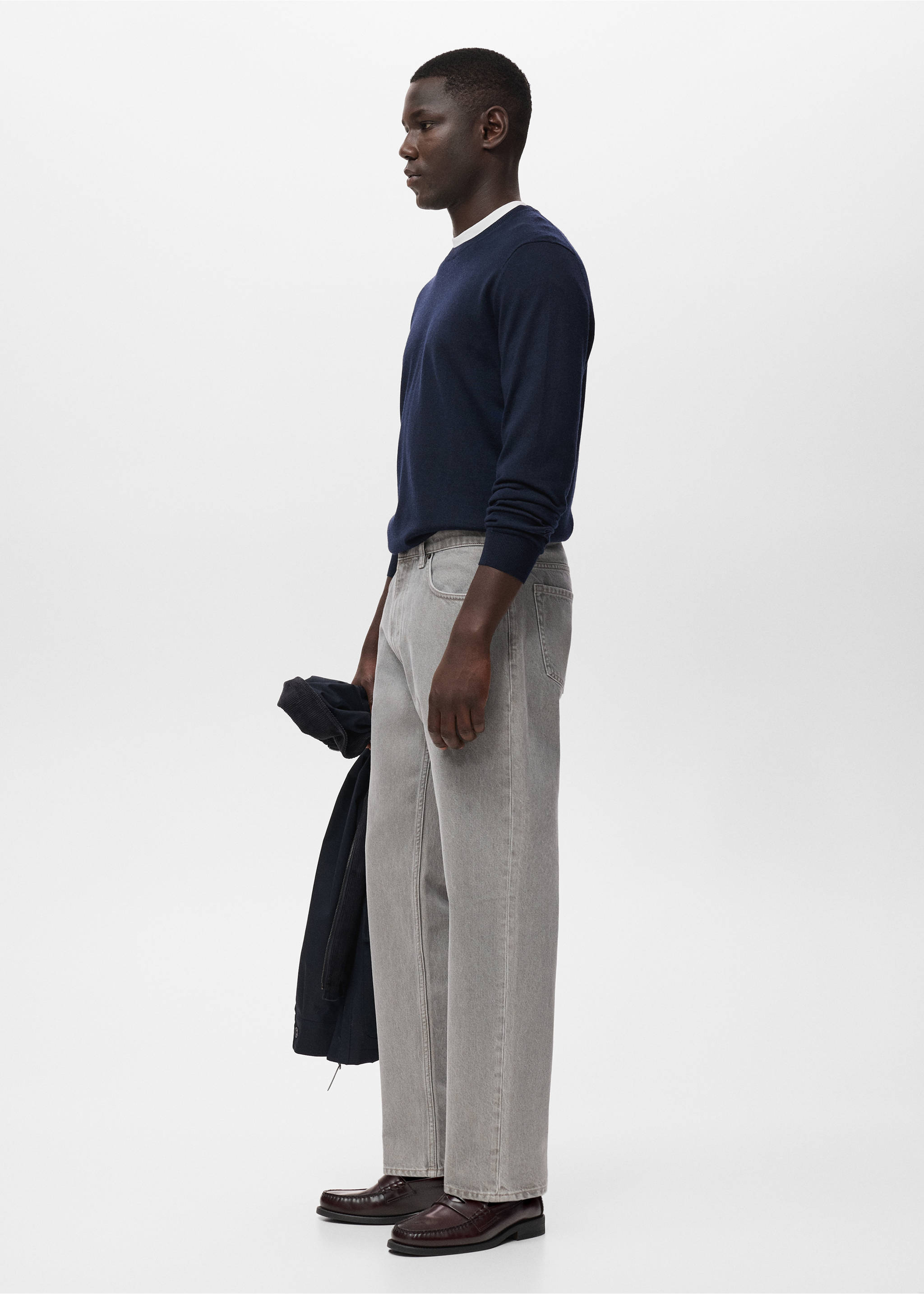 Jean Moby straight-fit - Détail de l'article 2, Gris denim. Ref: 17005155-00.