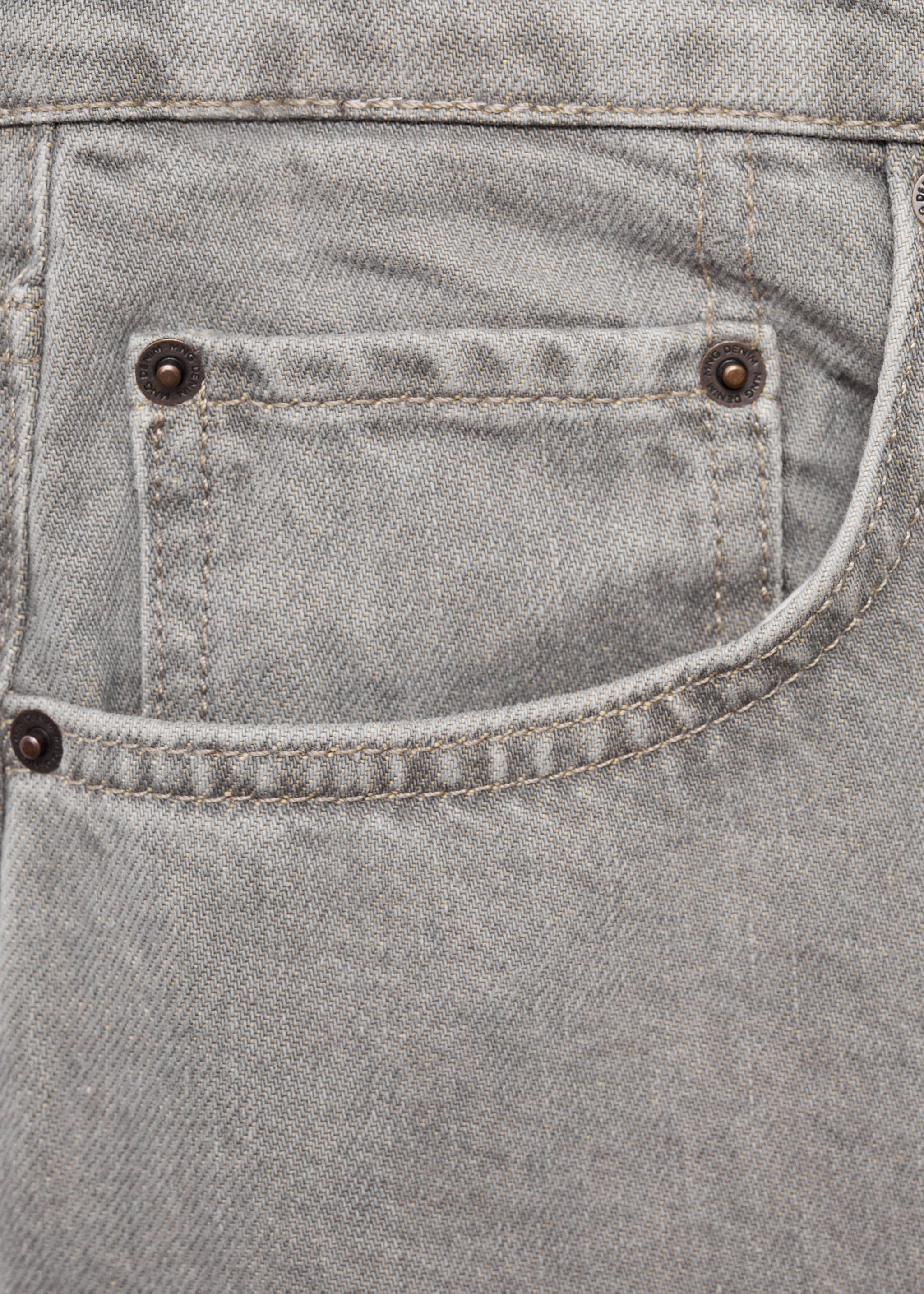Jean Moby straight-fit - Détail de l'article 0, Gris denim. Ref: 17005155-00.