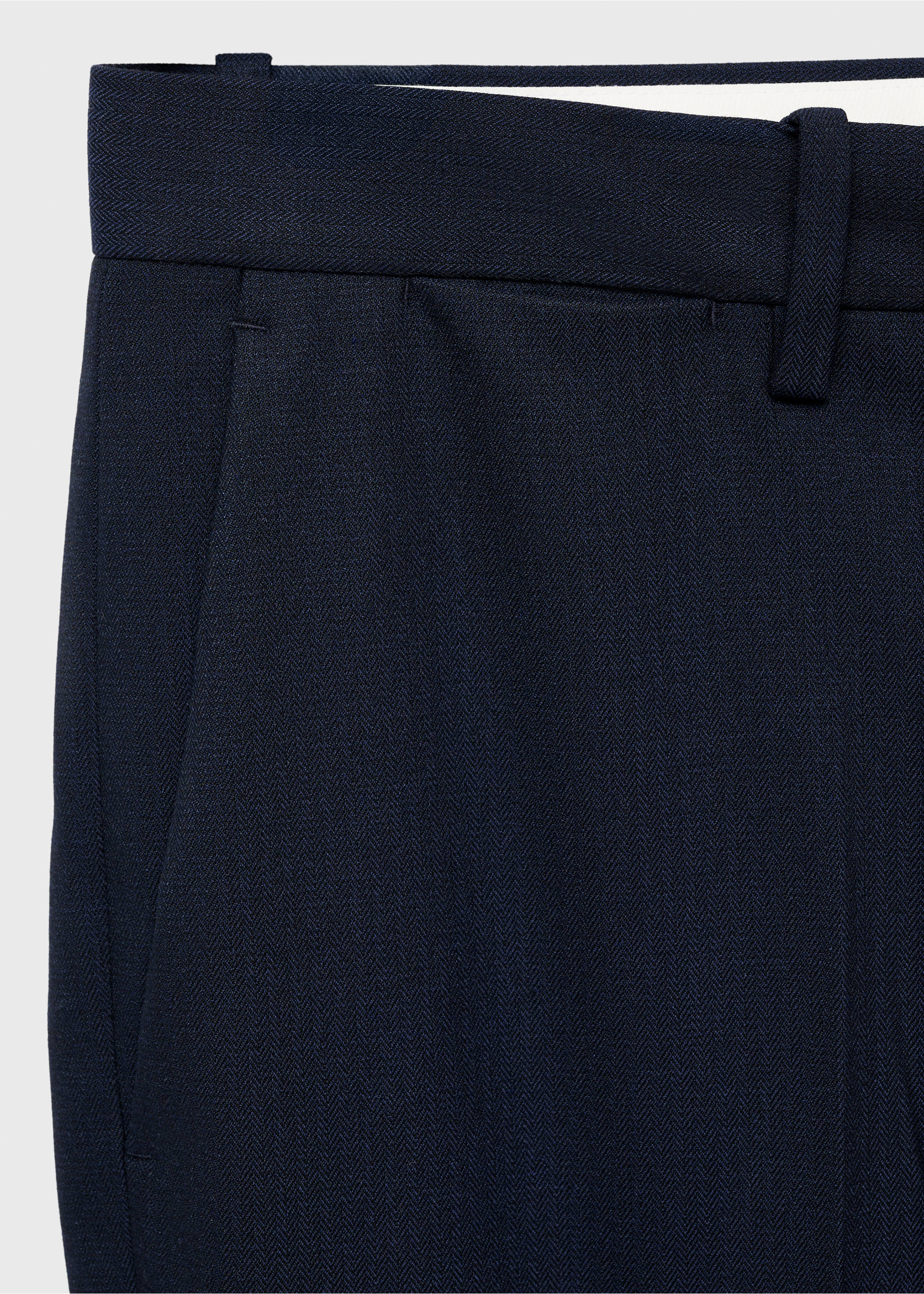 Pantalón traje Mónaco slim fit - Detalle del artículo 8, Azul marino. Ref: 17005156-00.