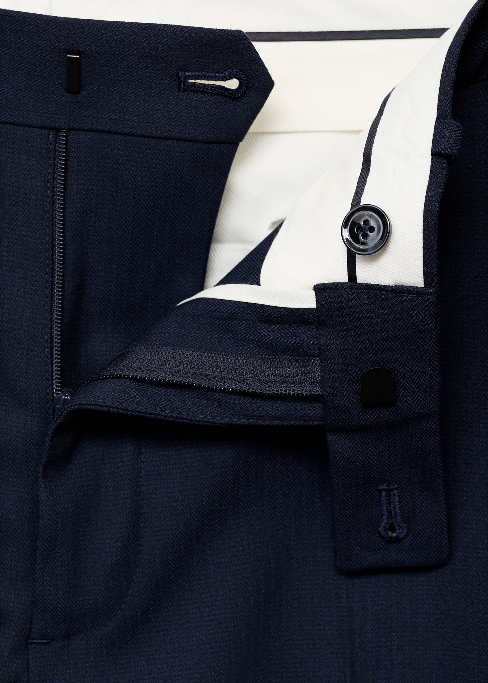 Monaco slim-fit suit pants - Details of the article 0
