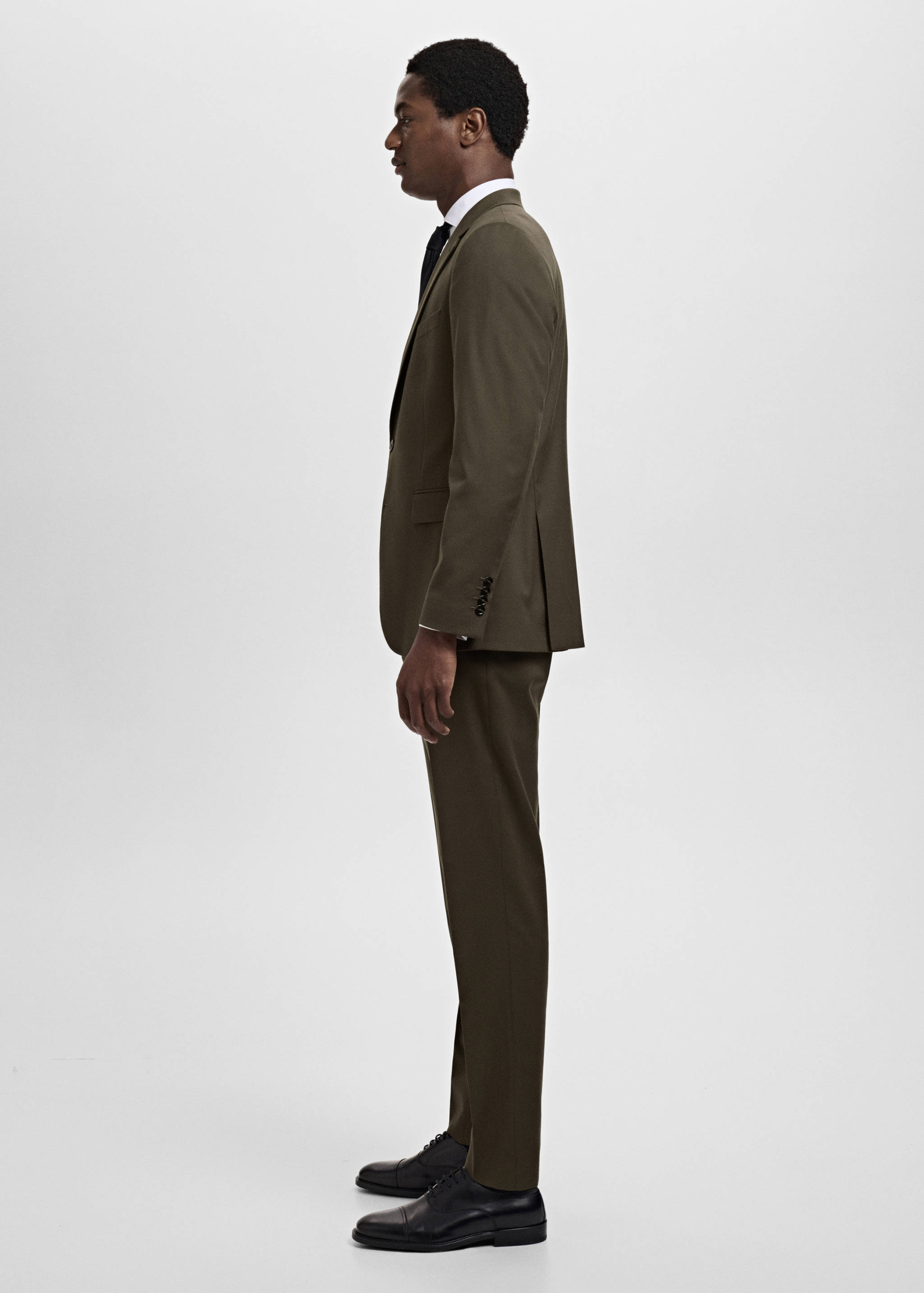 Milan slim-fit suit trousers - Details of the article 2