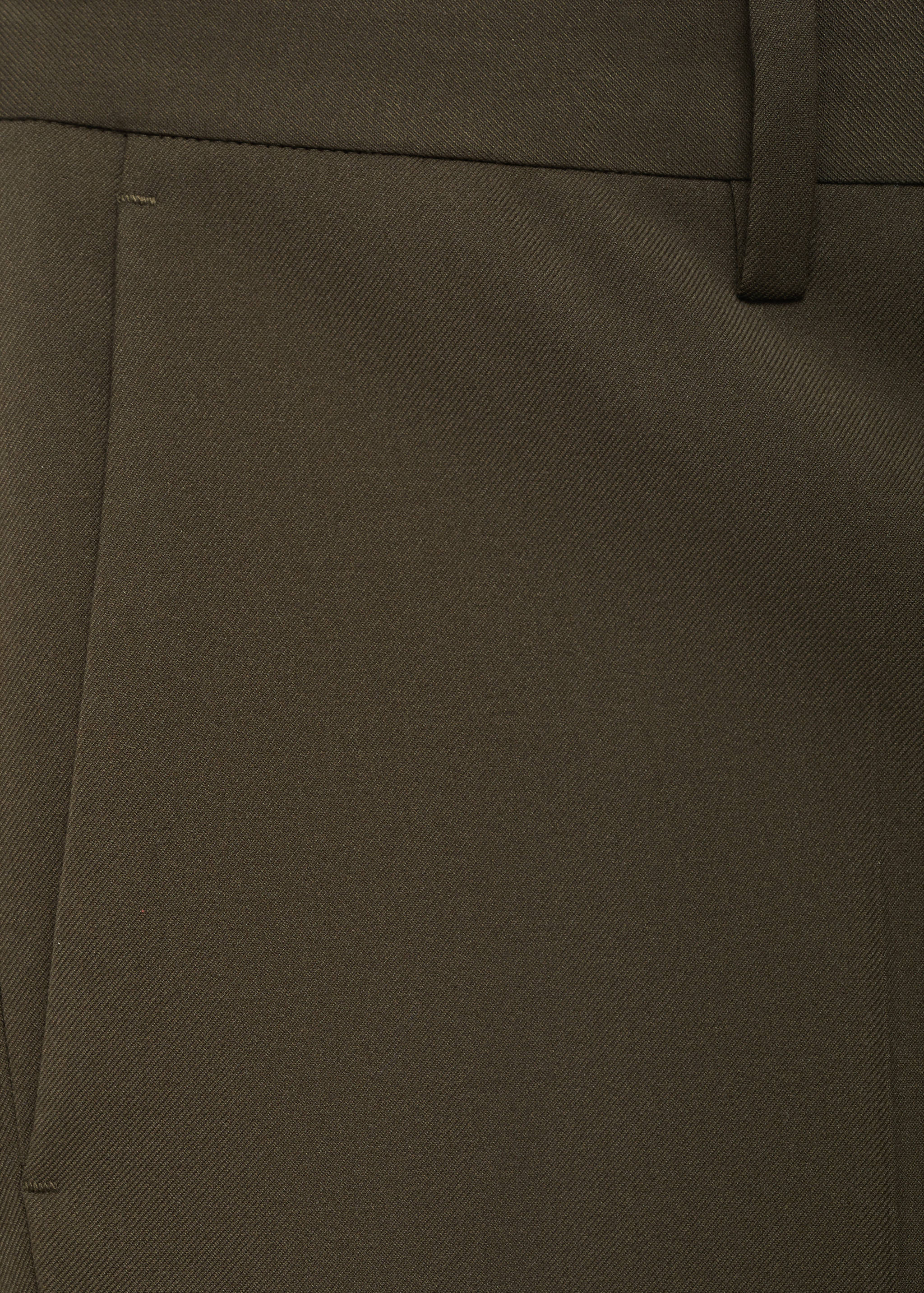 Milan slim-fit suit trousers - Details of the article 8