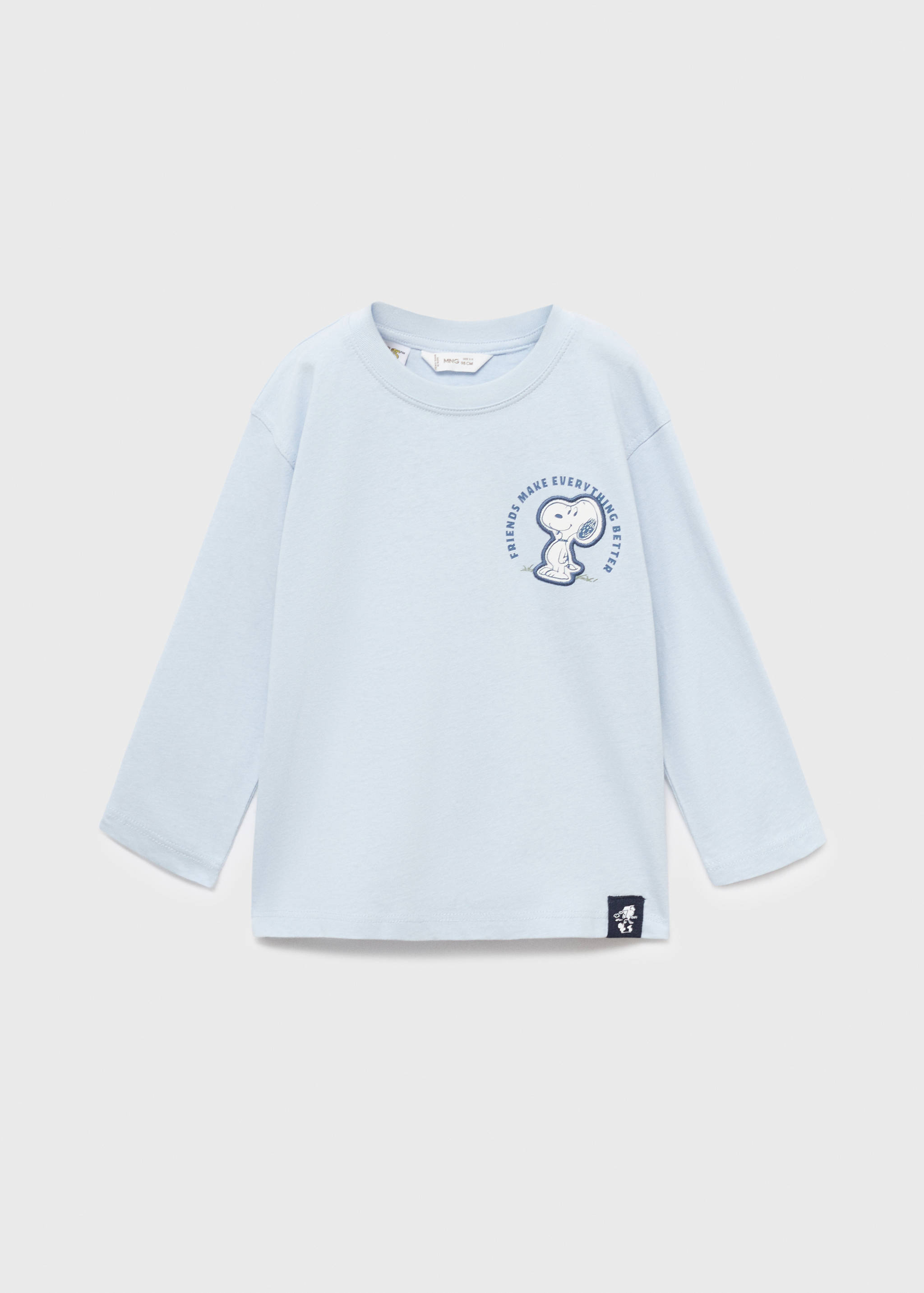 Тениска с принт на Snoopy - Артикул без модел