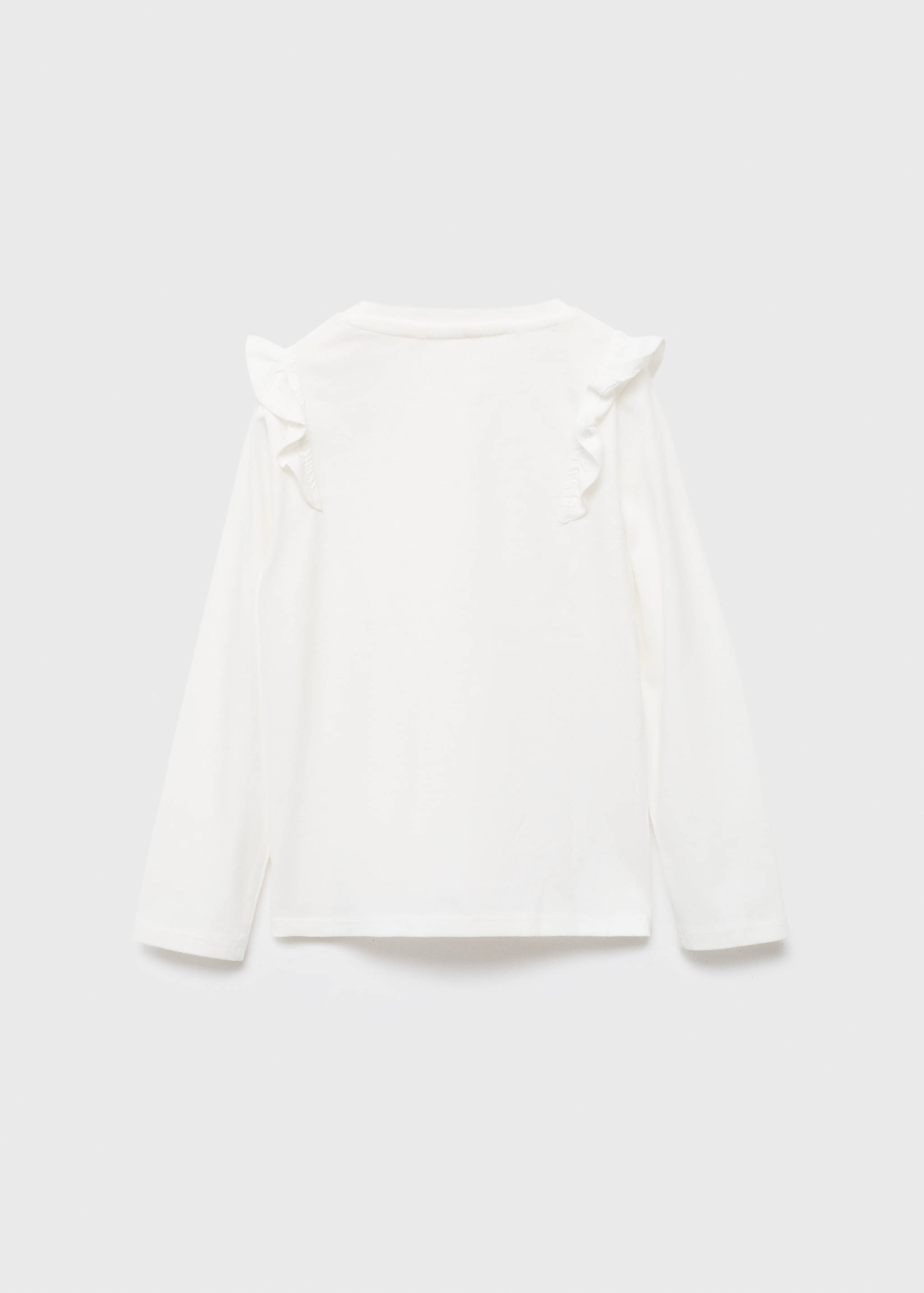 Camiseta algodón volantes - Reverso del artículo