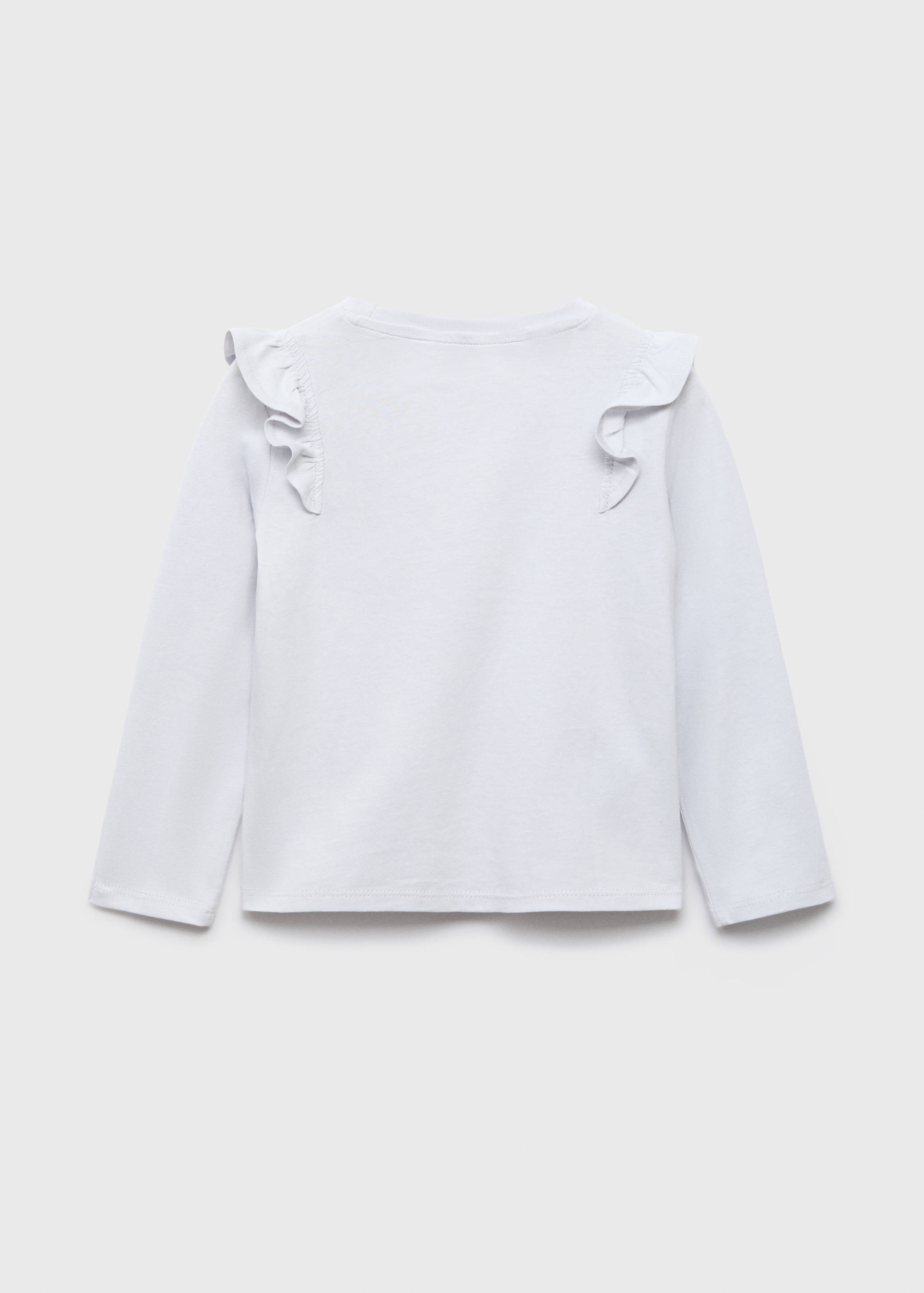 Camiseta algodón volantes - Reverso del artículo