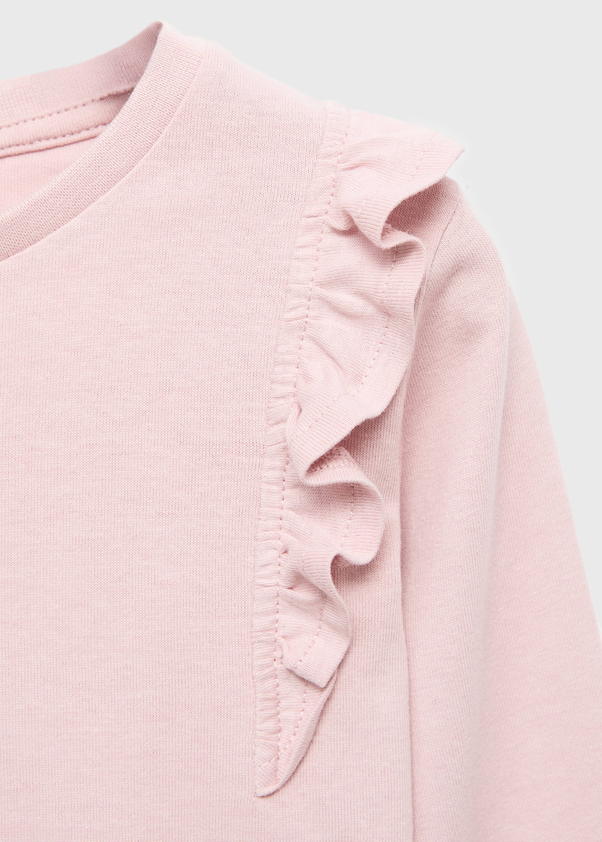 Frills cotton t-shirt - Details of the article 8