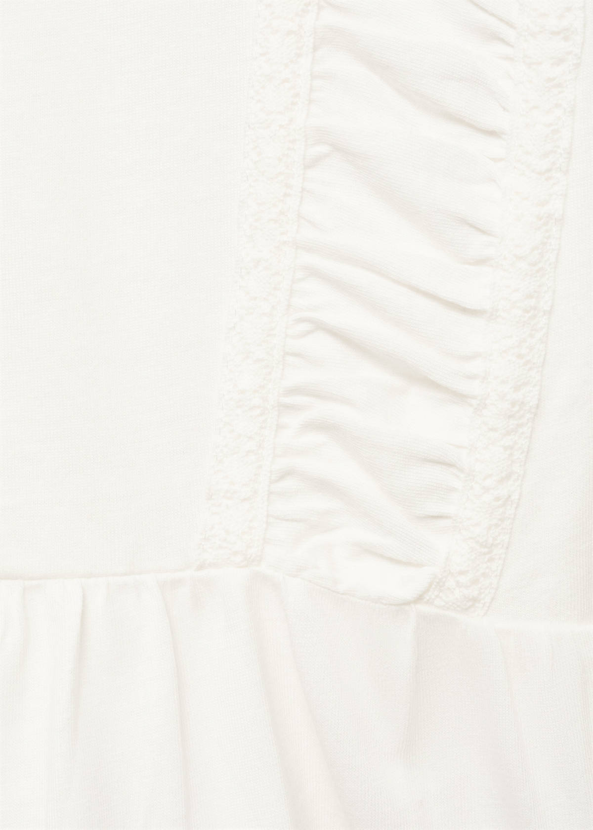 T-shirt with gathered details — Off White