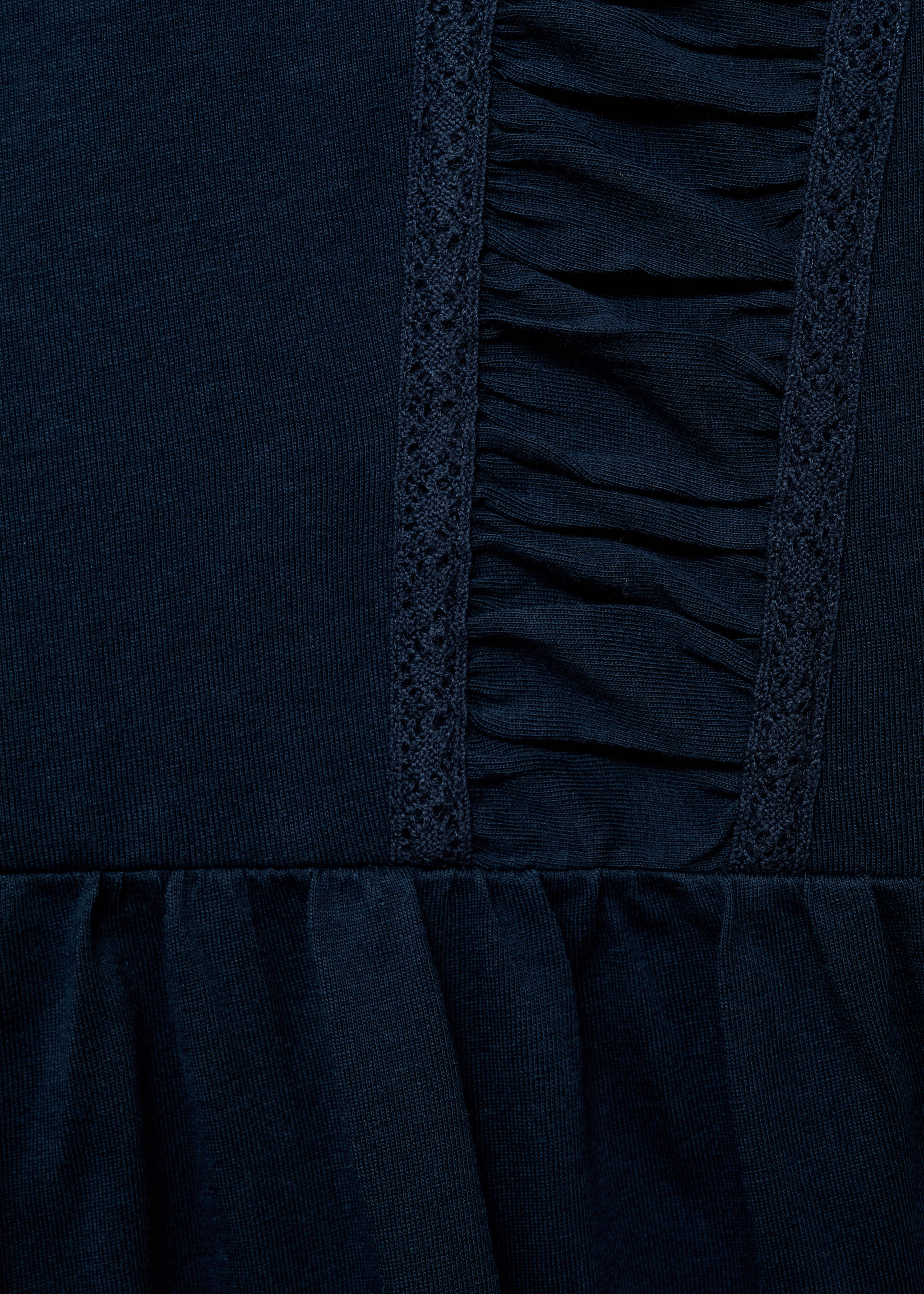 T-shirt with gathered details - Details of the article 8