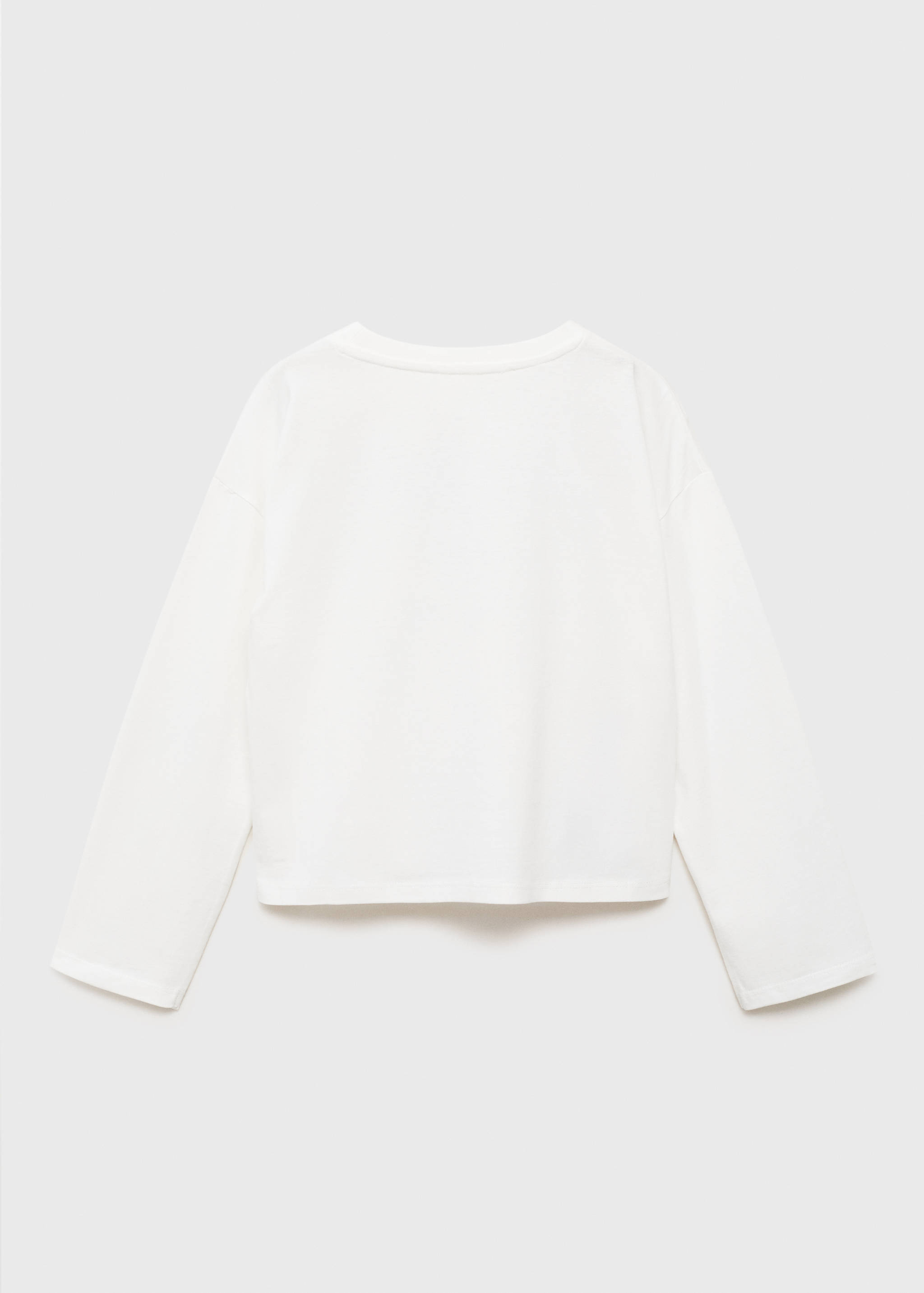 T-shirt brodé imprimé - Verso de l’article