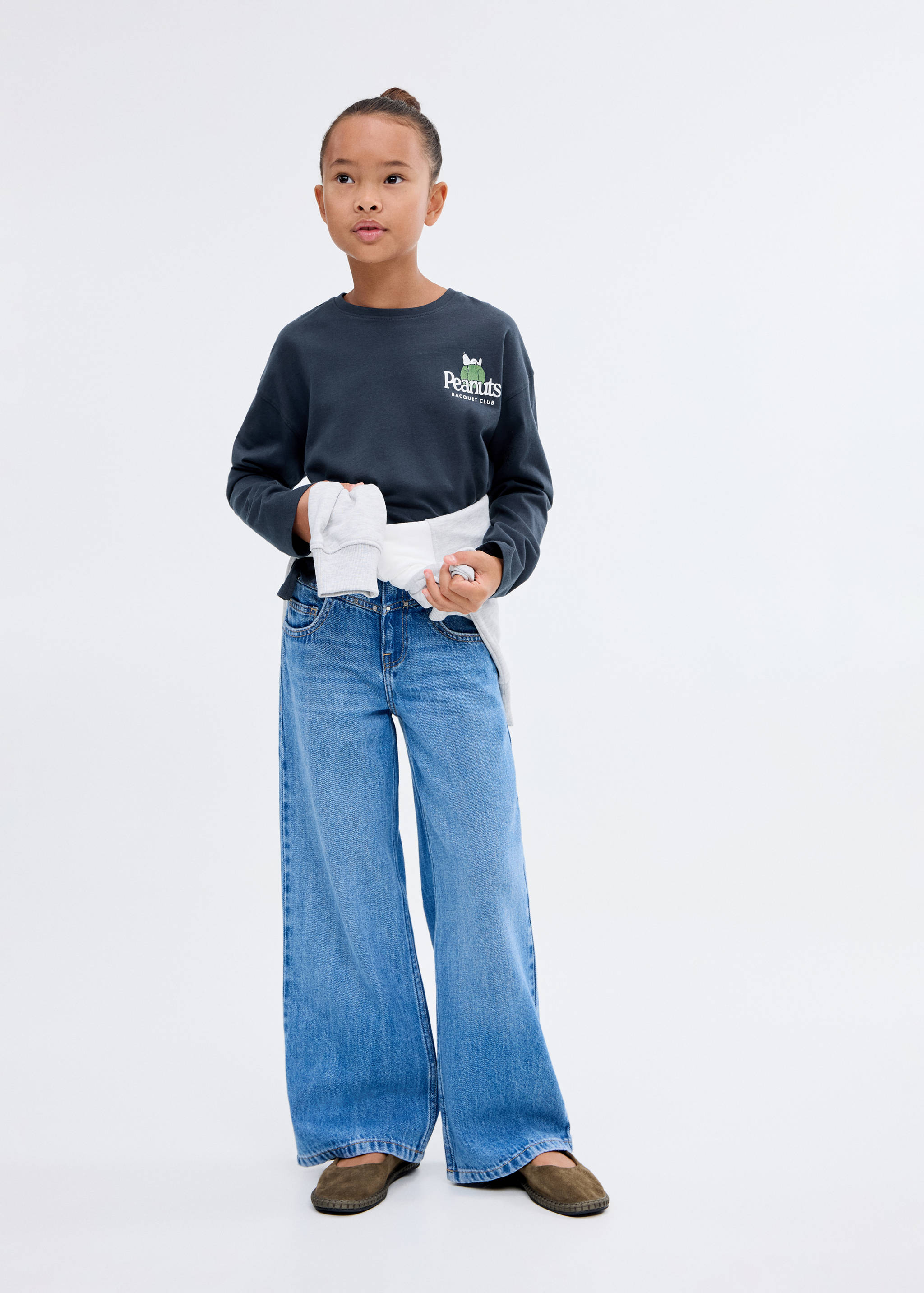 Snoopy printed t-shirt - Medium plane