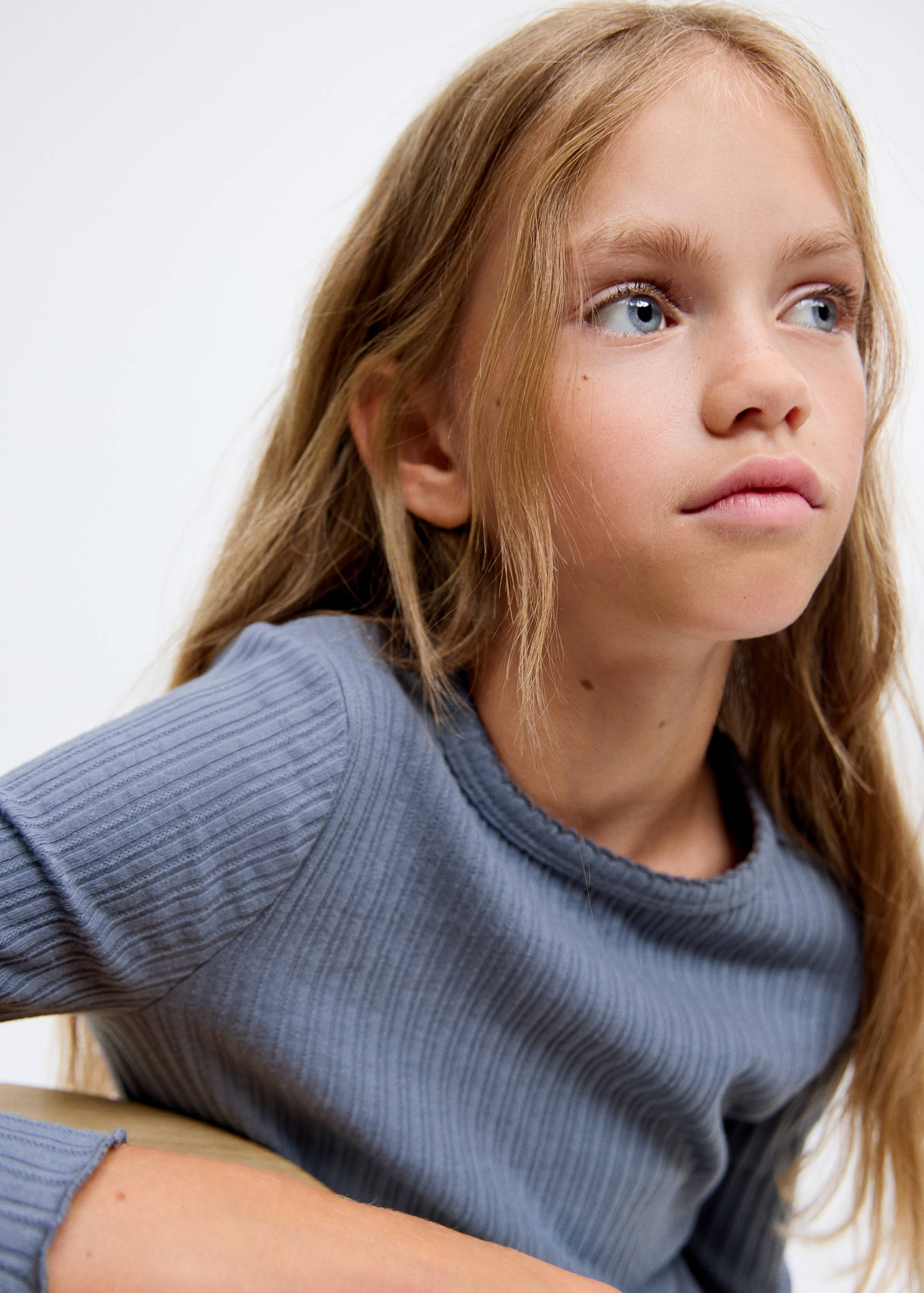 تي شيرت بنسيج مضلع - تفاصيل المنتج 1