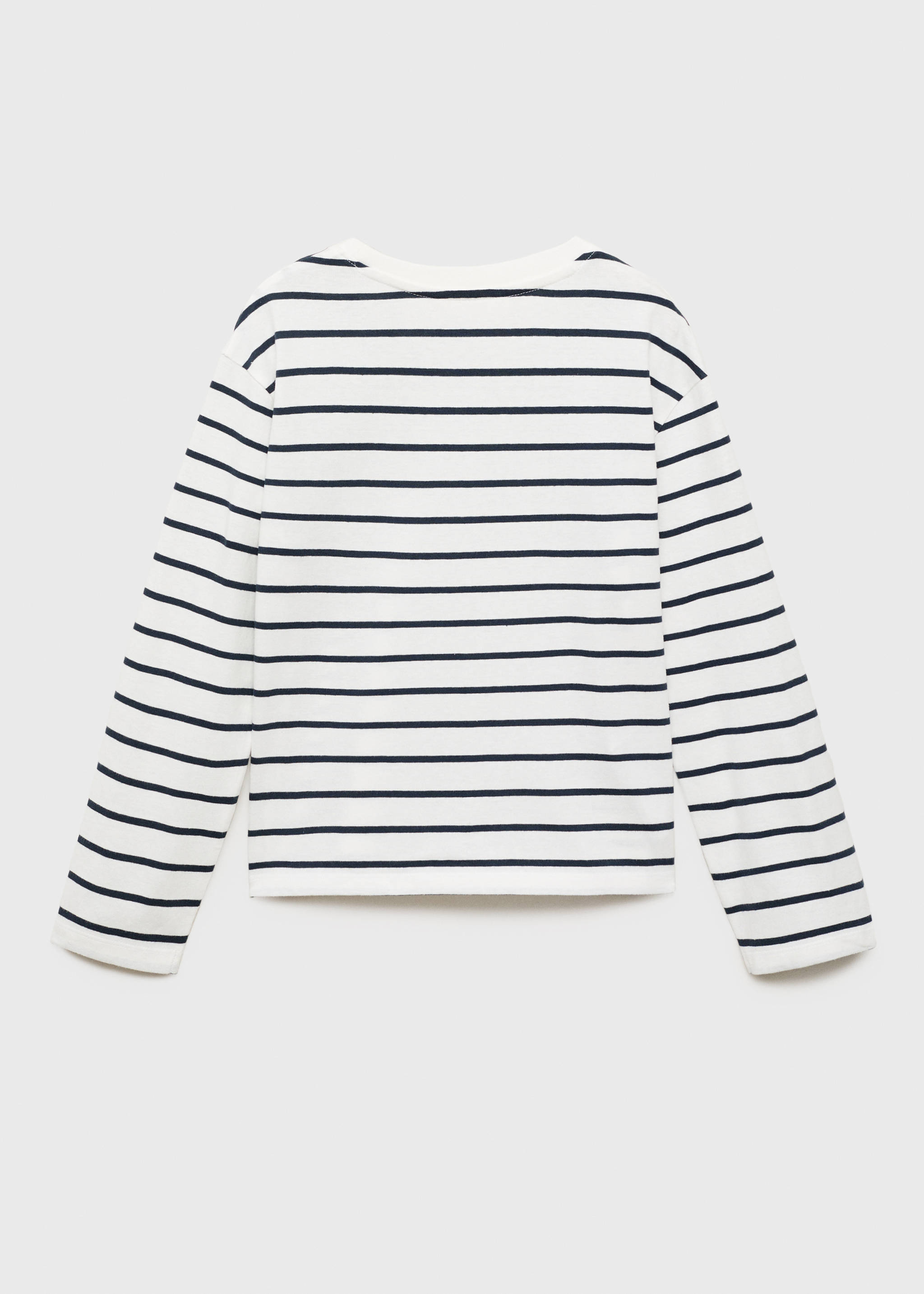 Basic striped t-shirt - Reverse of the article