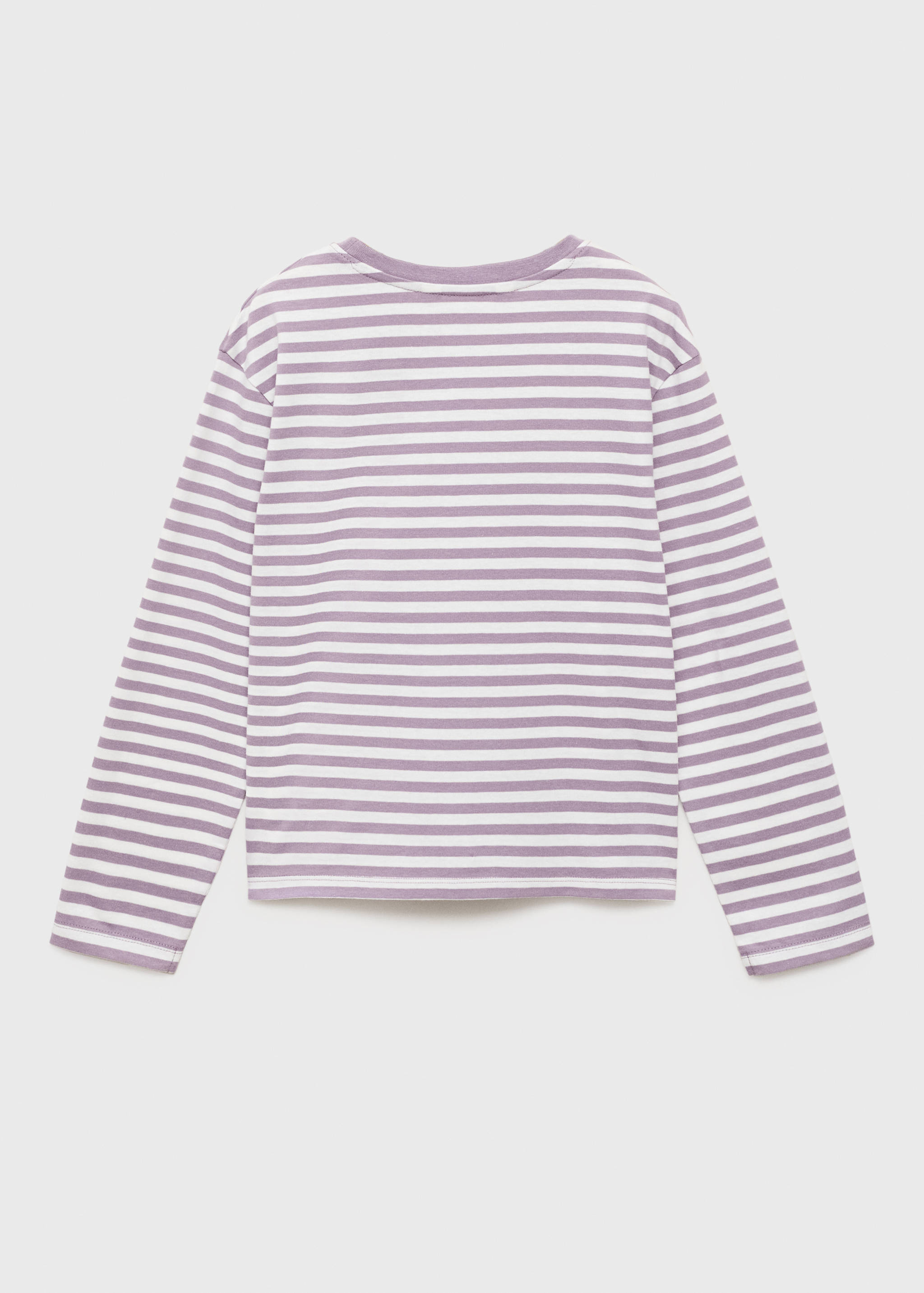Basic striped t-shirt - Reverse of the article