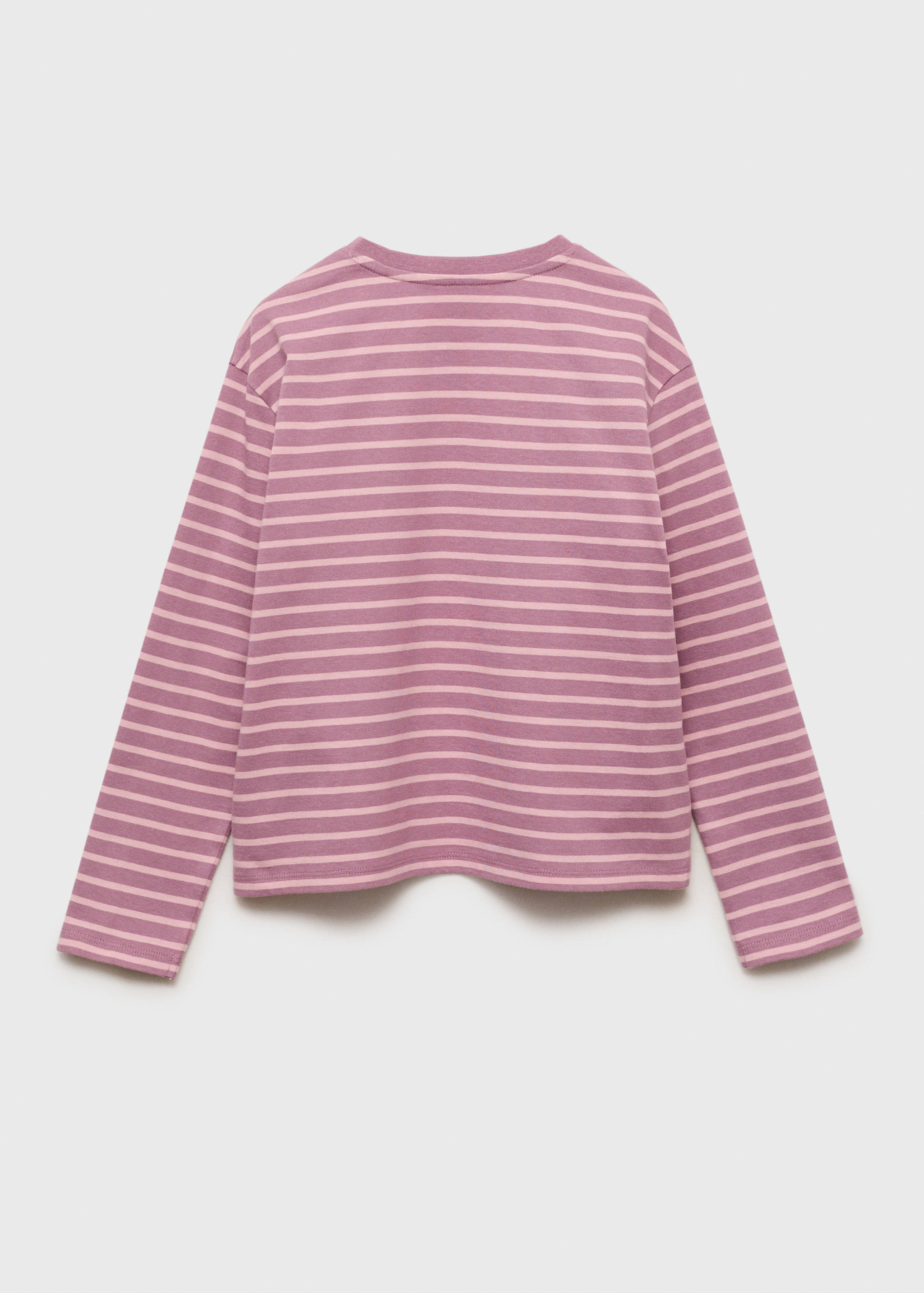 Basic striped t-shirt - Reverse of the article