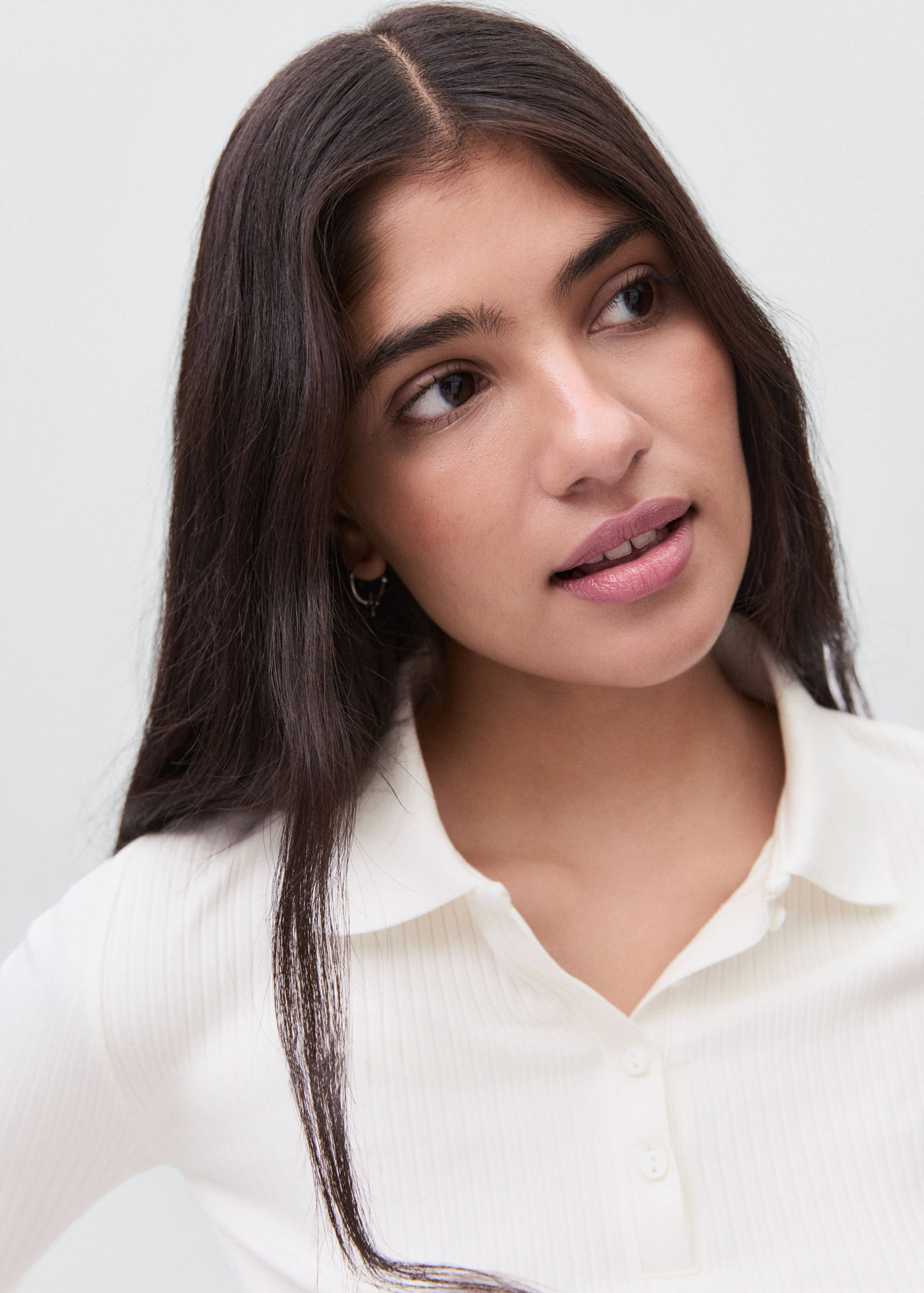 Поло в рубчик - Деталь изделия 1