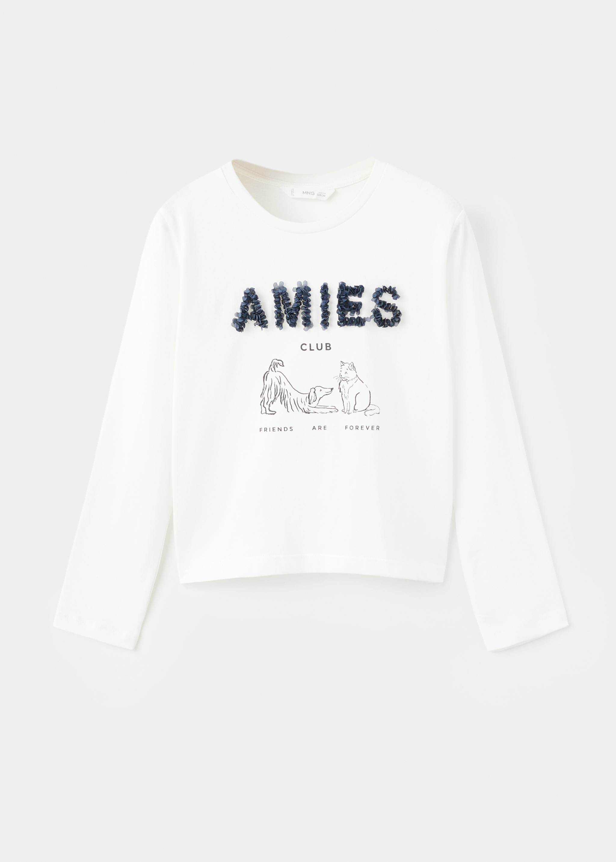 Camiseta manga larga estampada - Artículo sin modelo