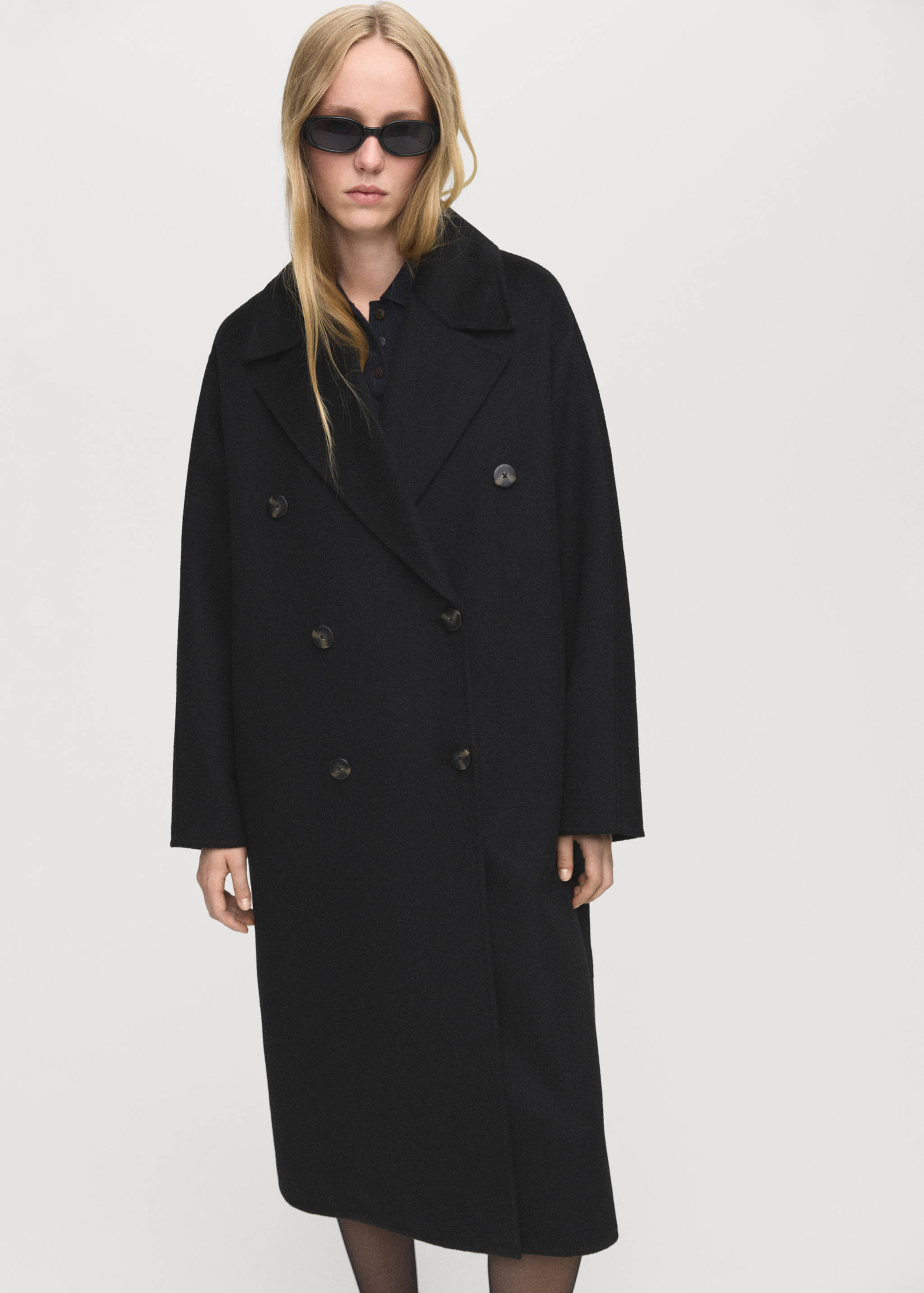 Handmade oversized wool coat - Details of the article 6