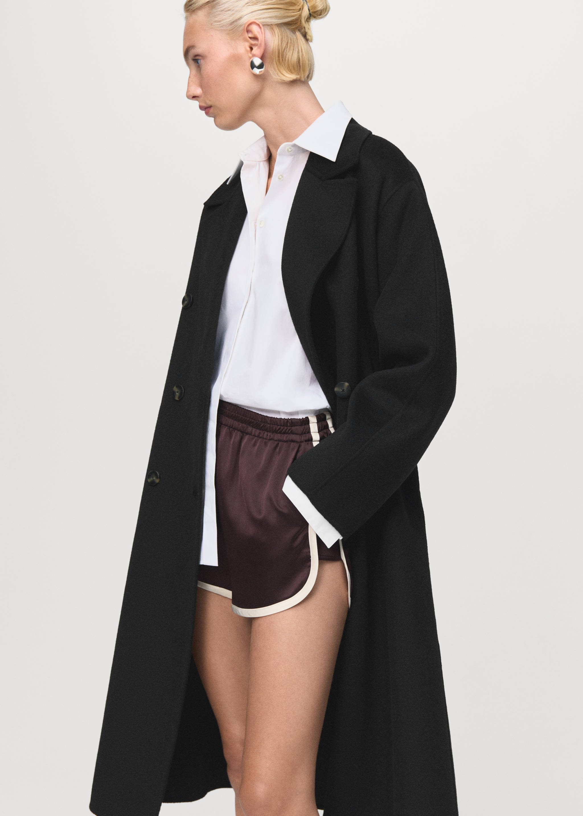 Manteau laine fait main oversize - Détail de l'article 2