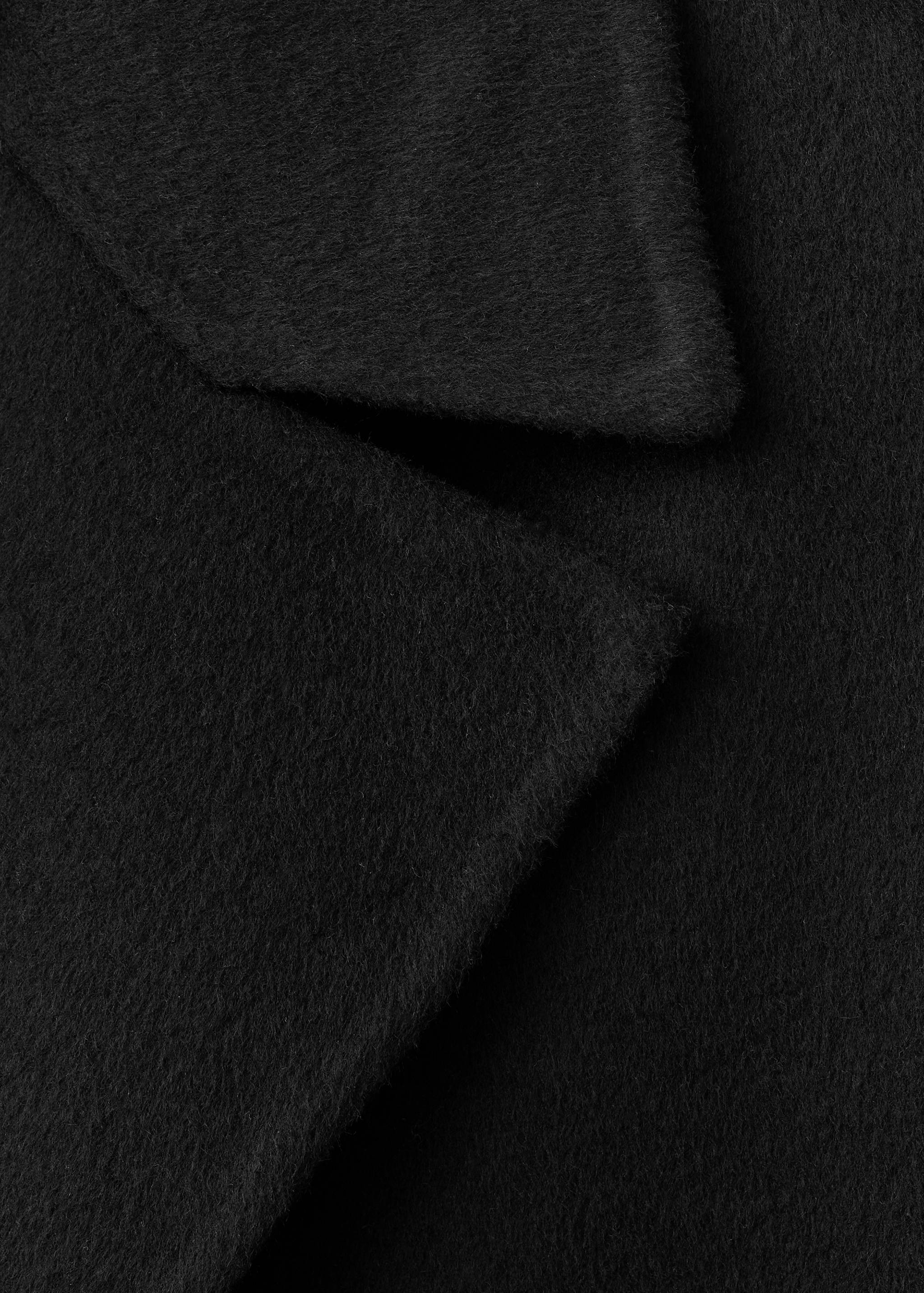 Handmade oversized wool coat - Details of the article 8