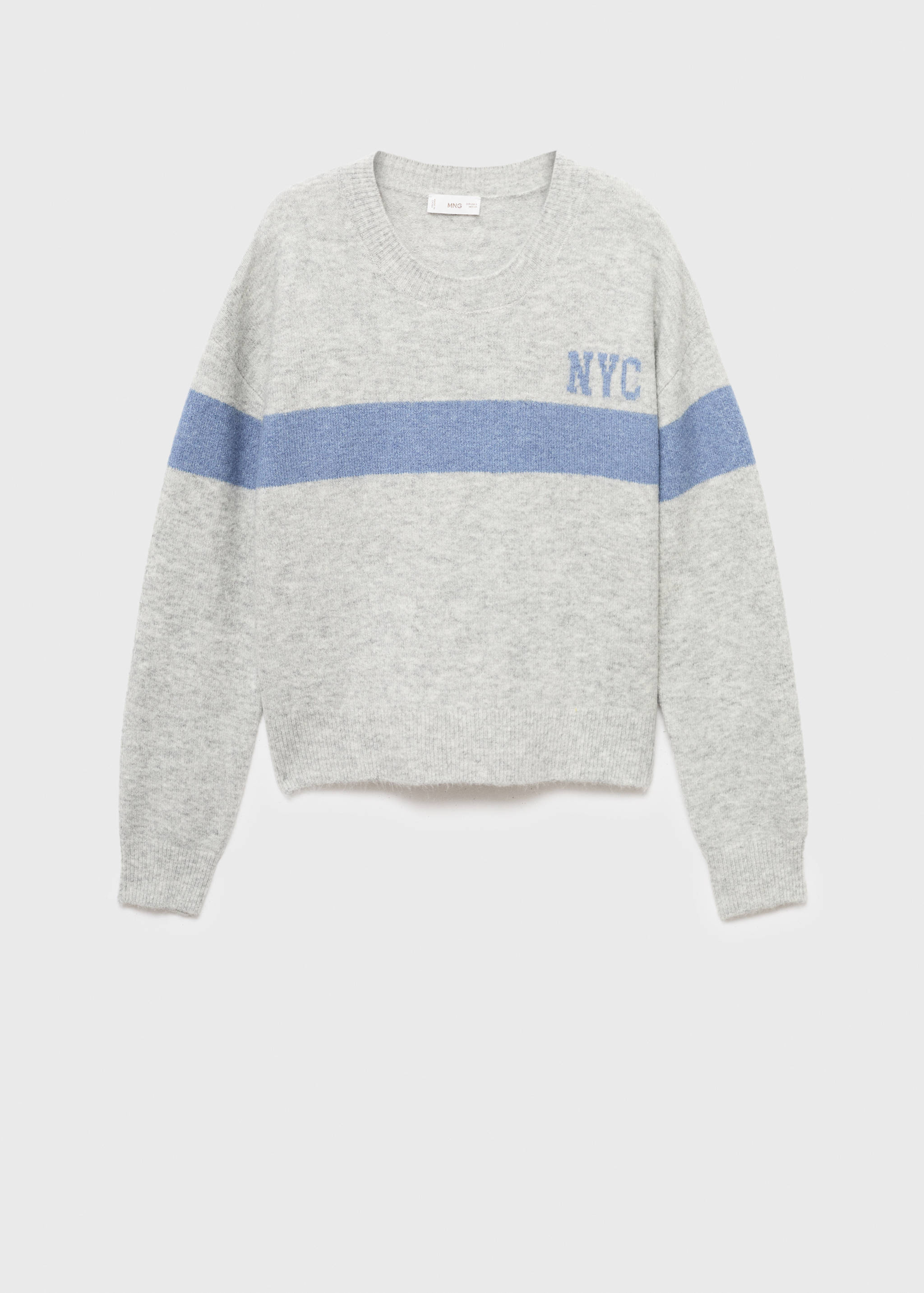 Knit embroidered sweater - Article without model