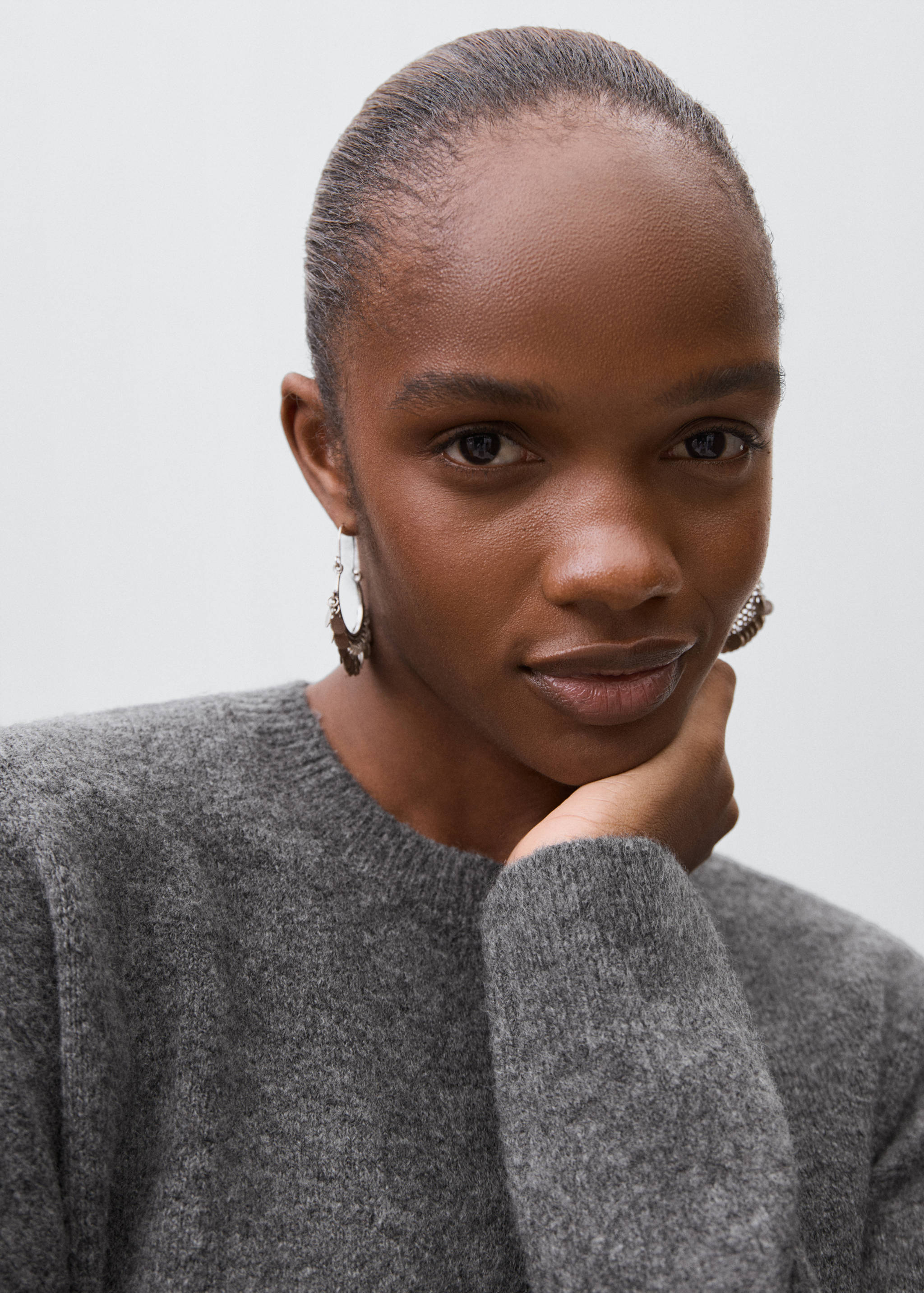 Star knitted sweater - Details of the article 1