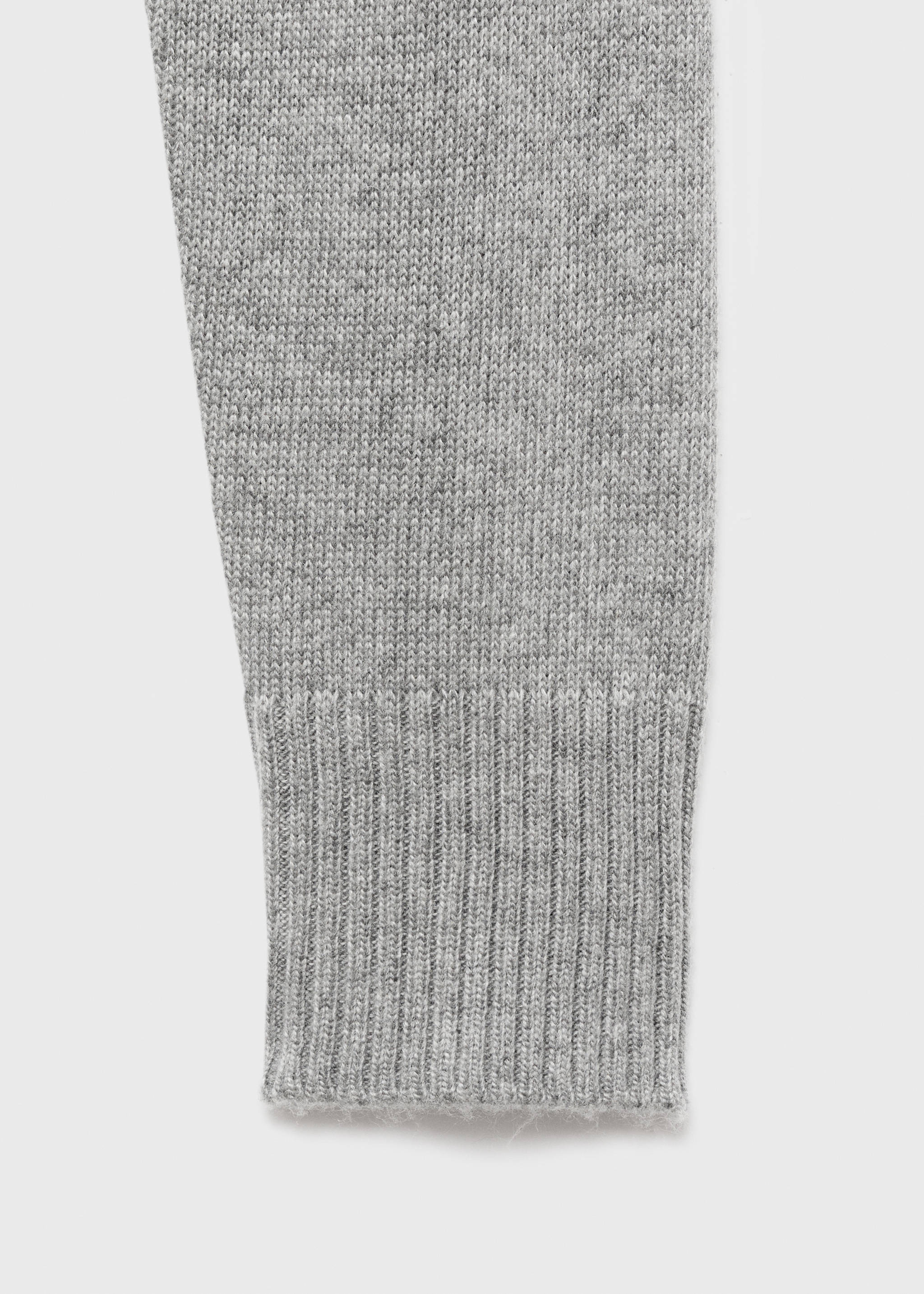 Knitted polo-neck sweater - Details of the article 8