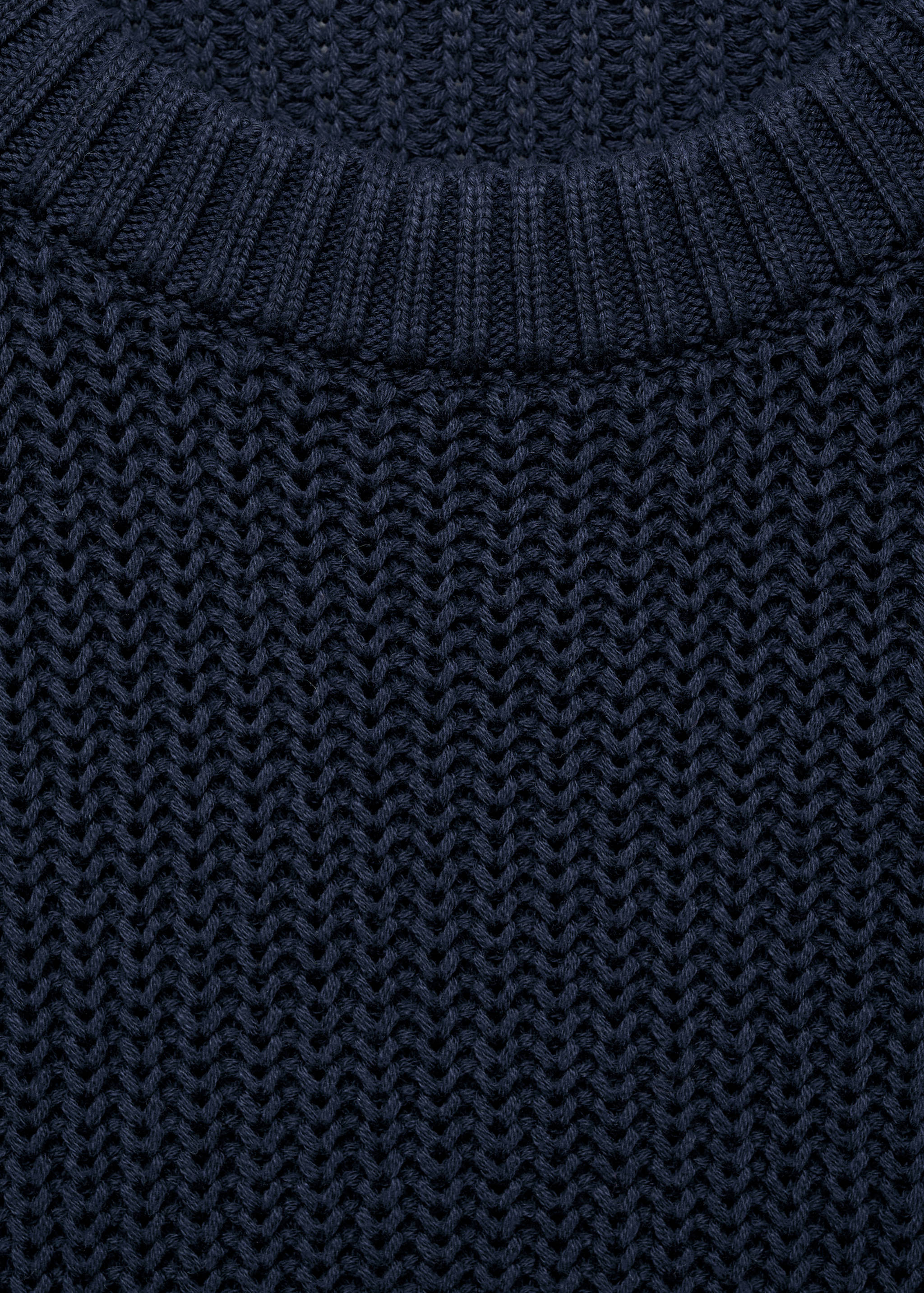 Braided knitted sweater - Details of the article 8