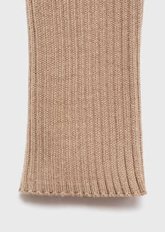 V-neck ribbed knit sweater — Light/Pastel Grey 8