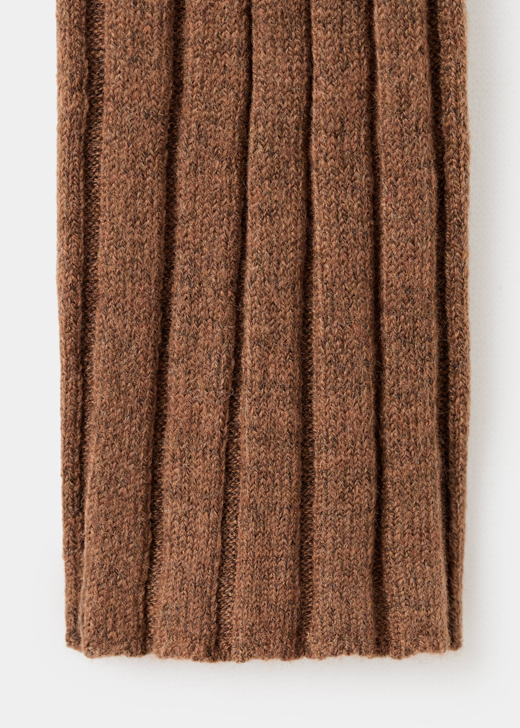 Boat neck ribbed sweater - Details of the article 8