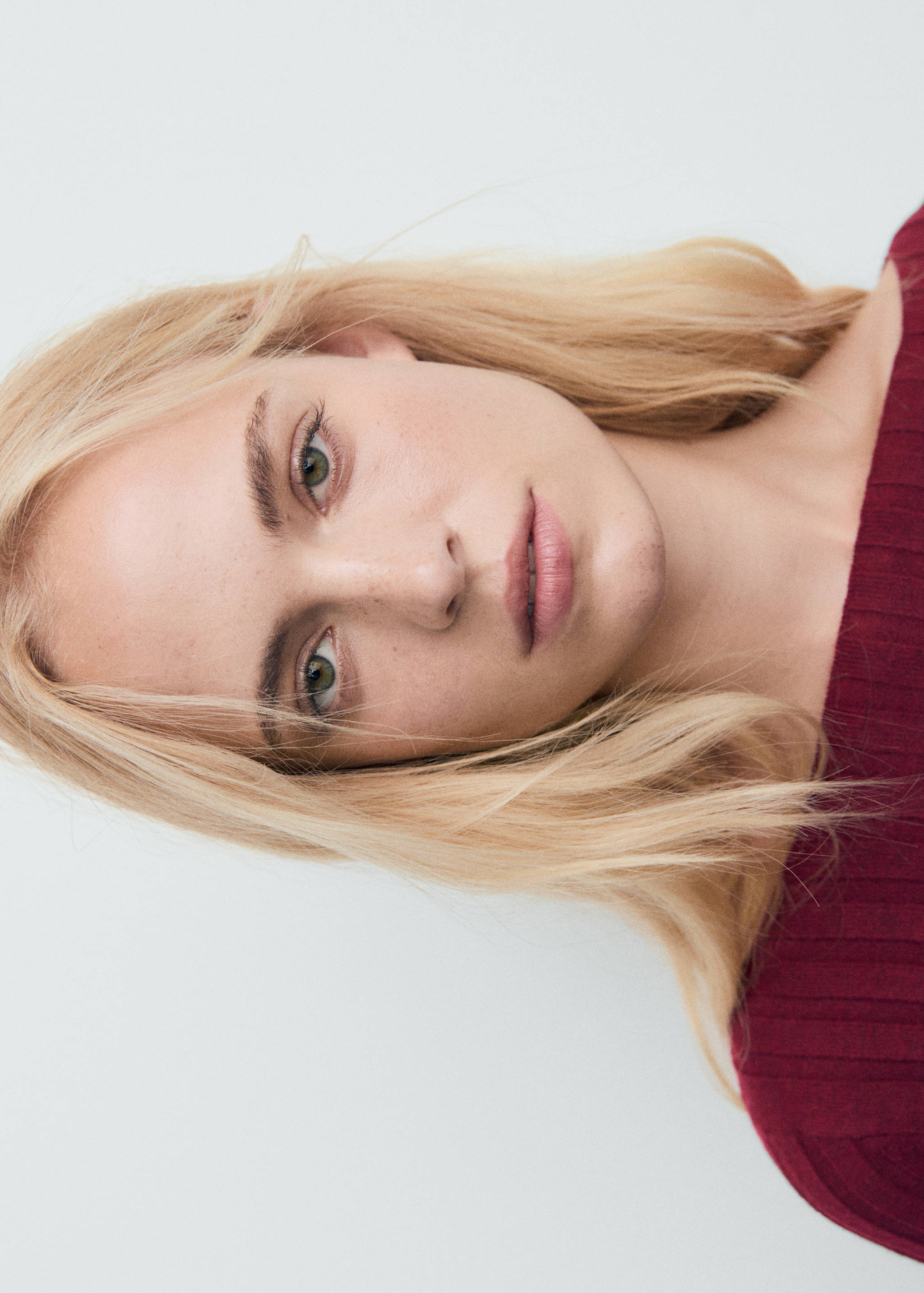 Boat neck ribbed sweater - Details of the article 1