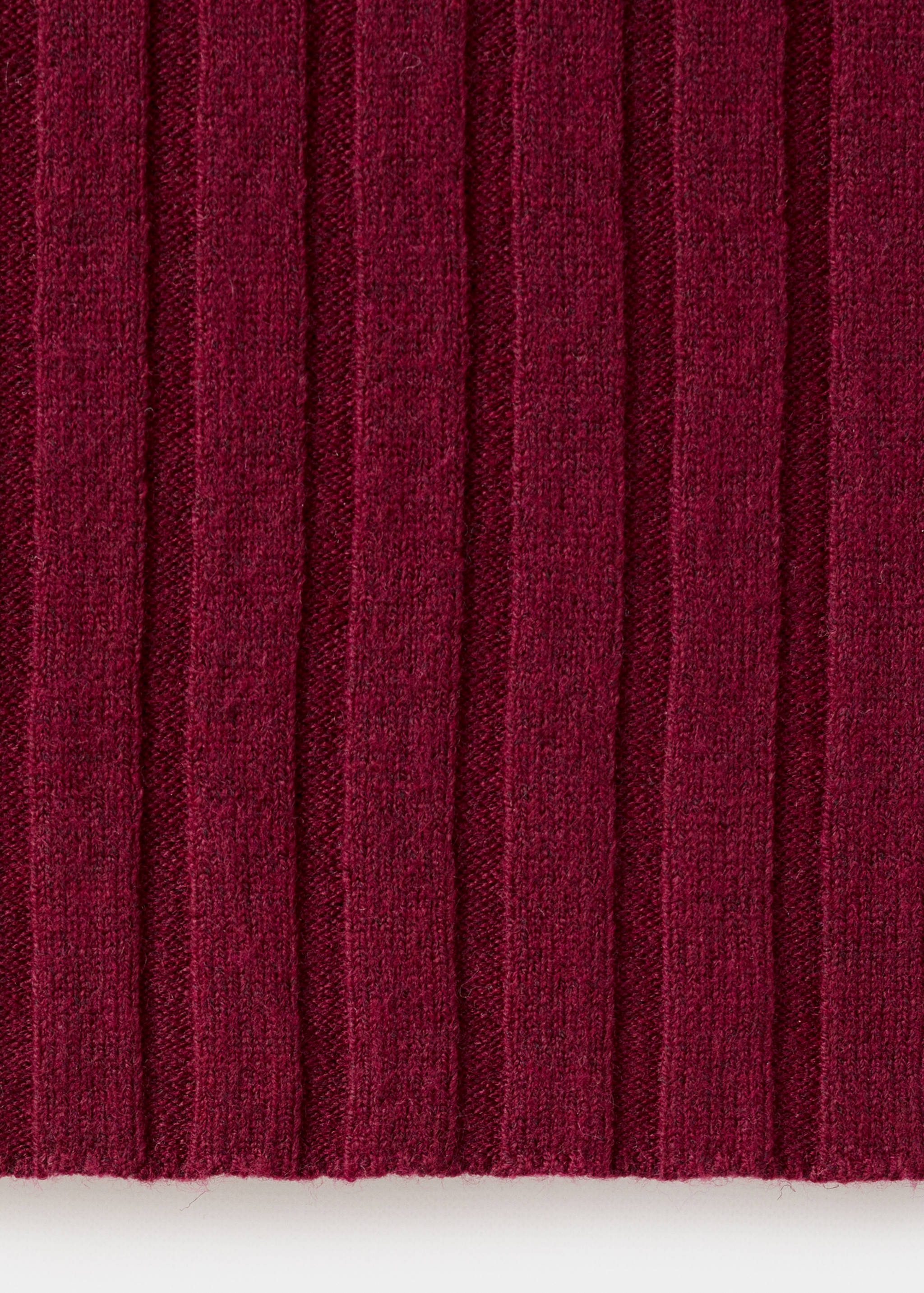 Boat neck ribbed sweater - Details of the article 0