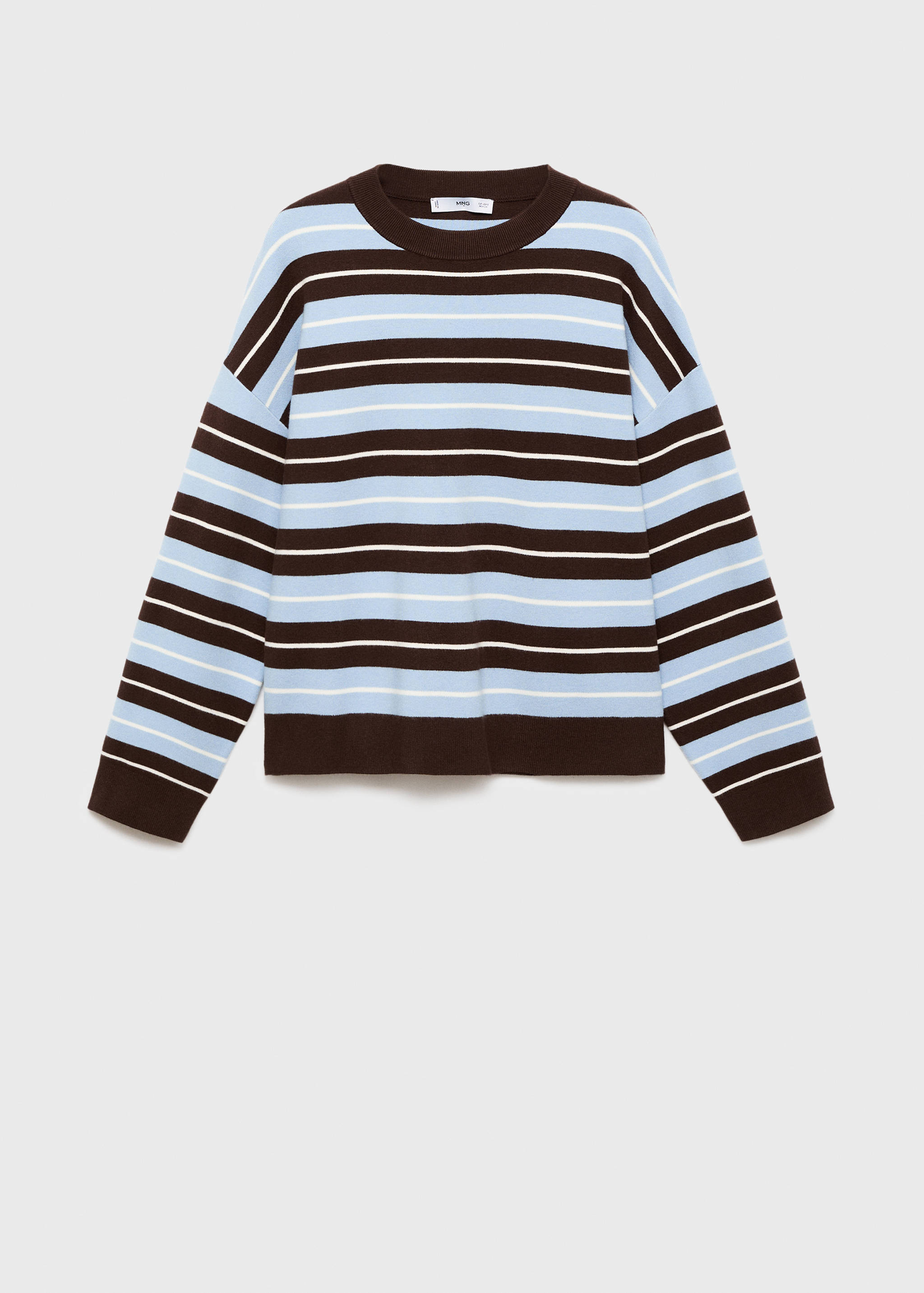 Oversized striped sweater - Article without model
