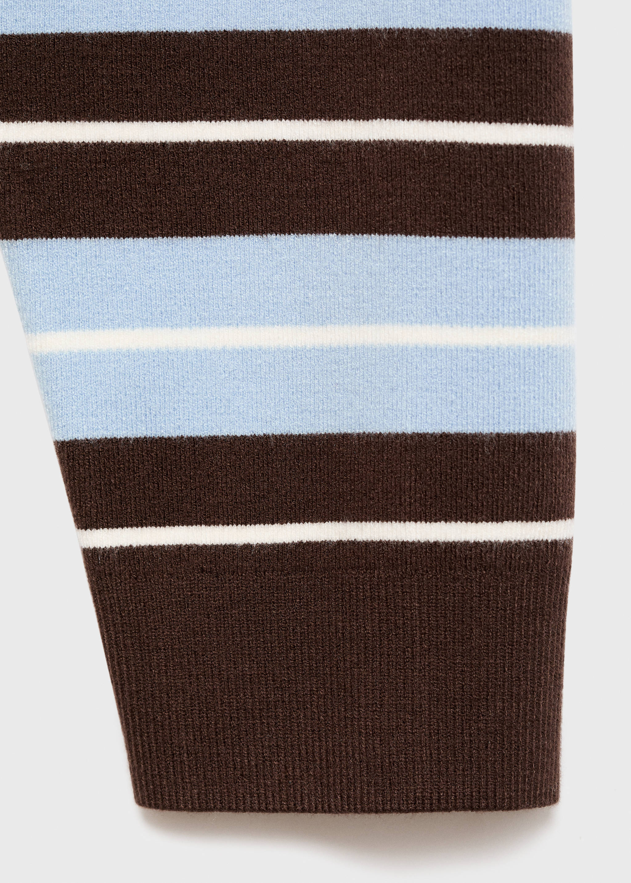 Oversized striped sweater - Details of the article 0