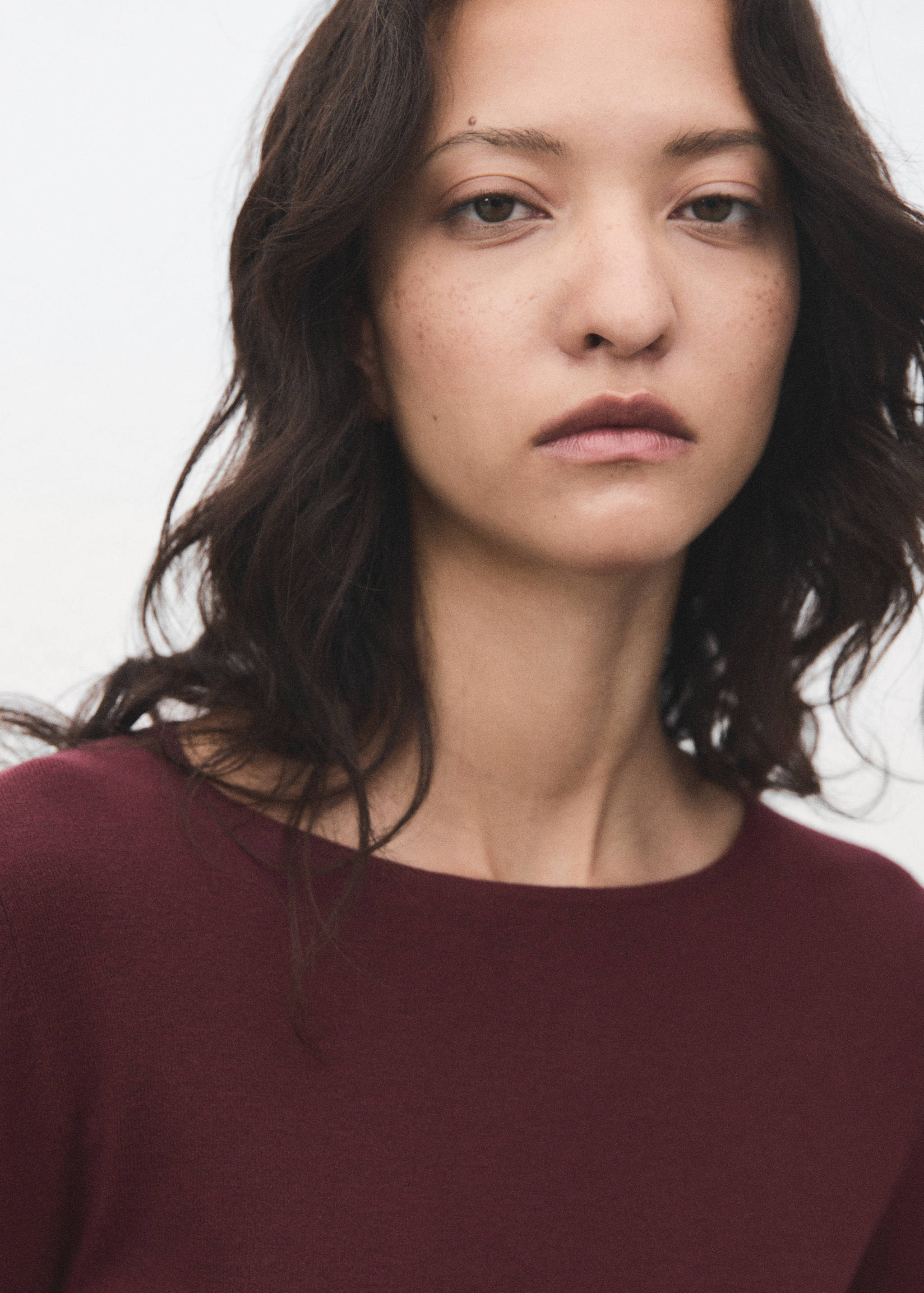 Pull-over maille fine manches longues - Détail de l'article 1