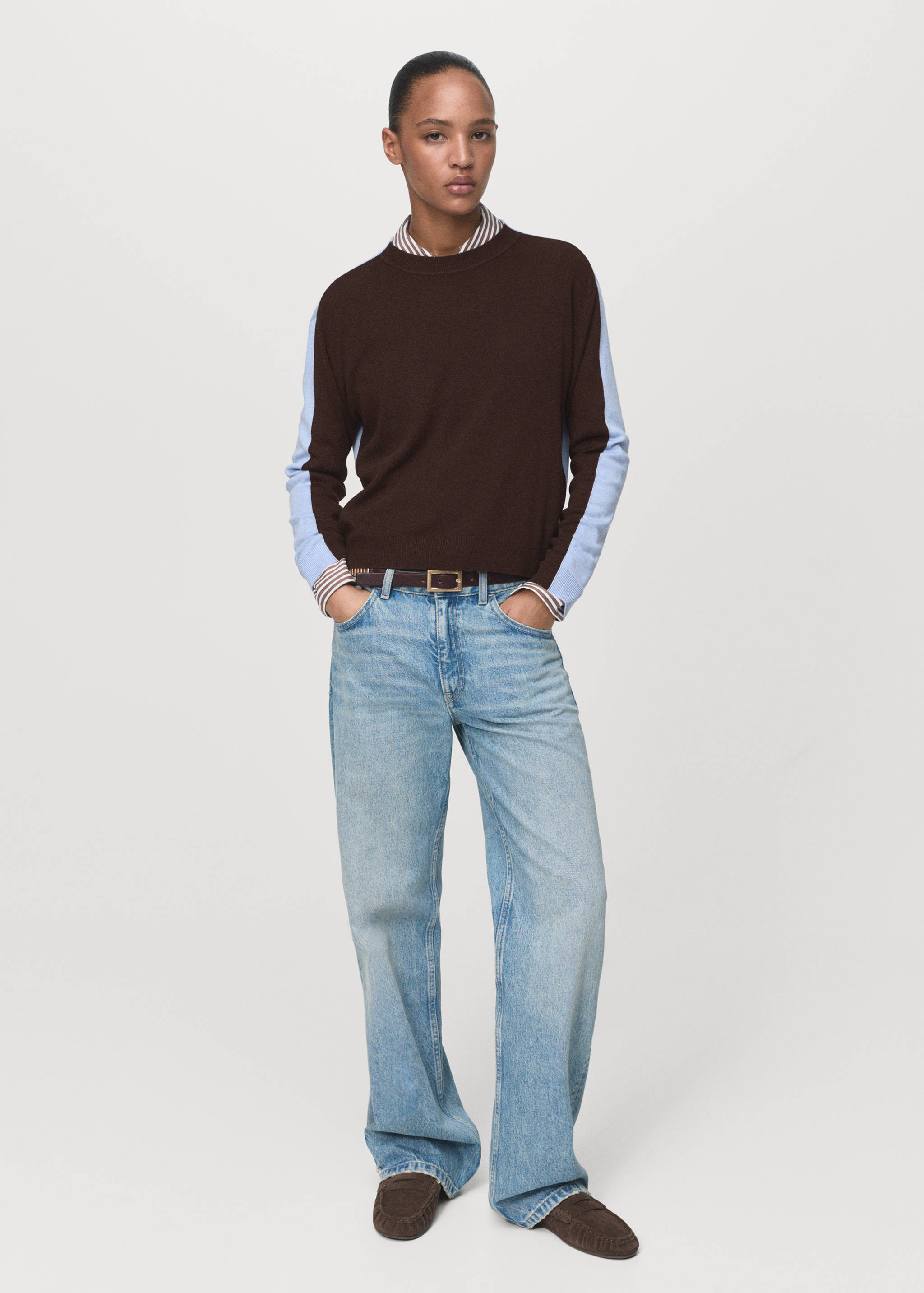 Combined-design sweater - General plane