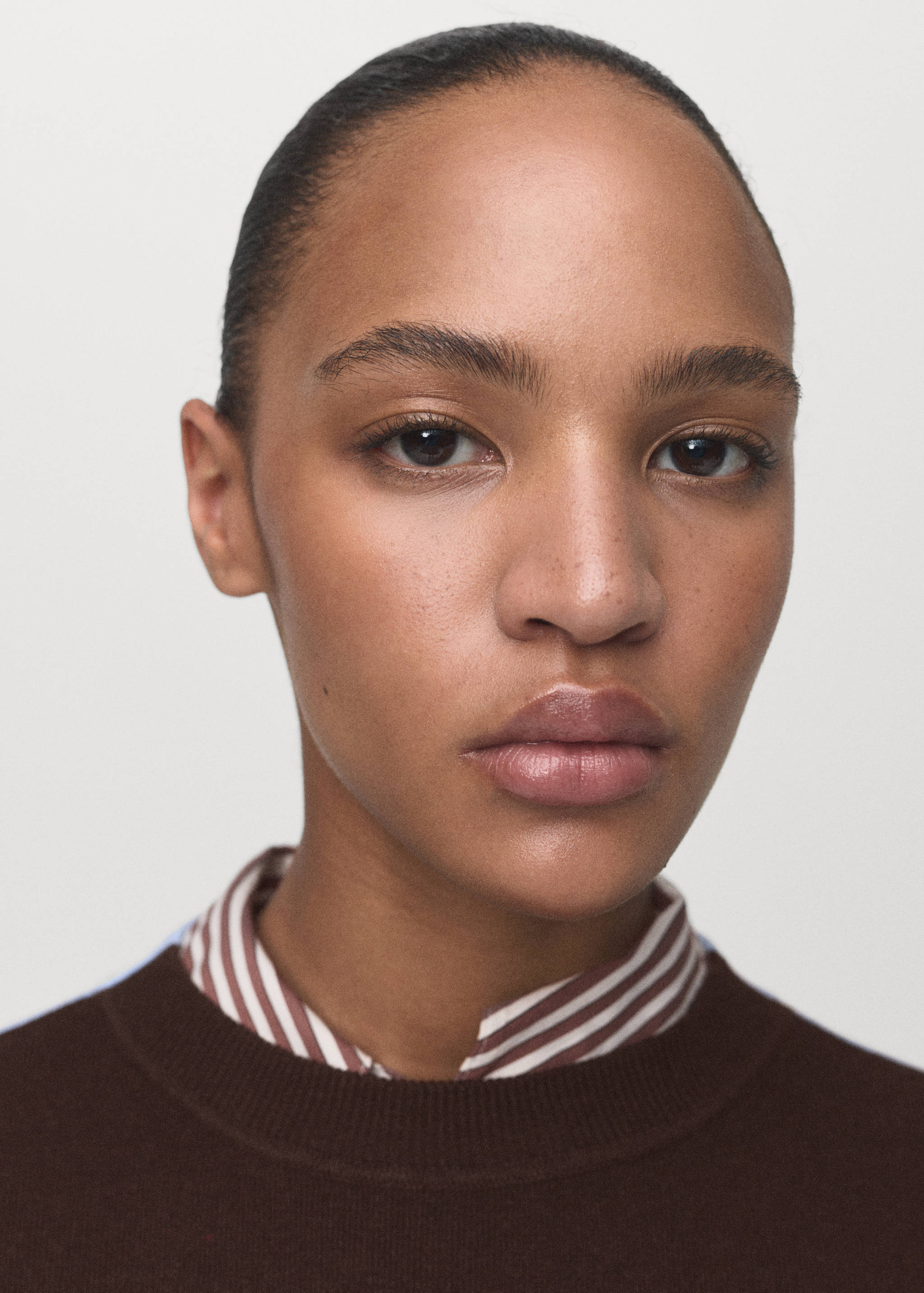 Combined-design sweater - Details of the article 1