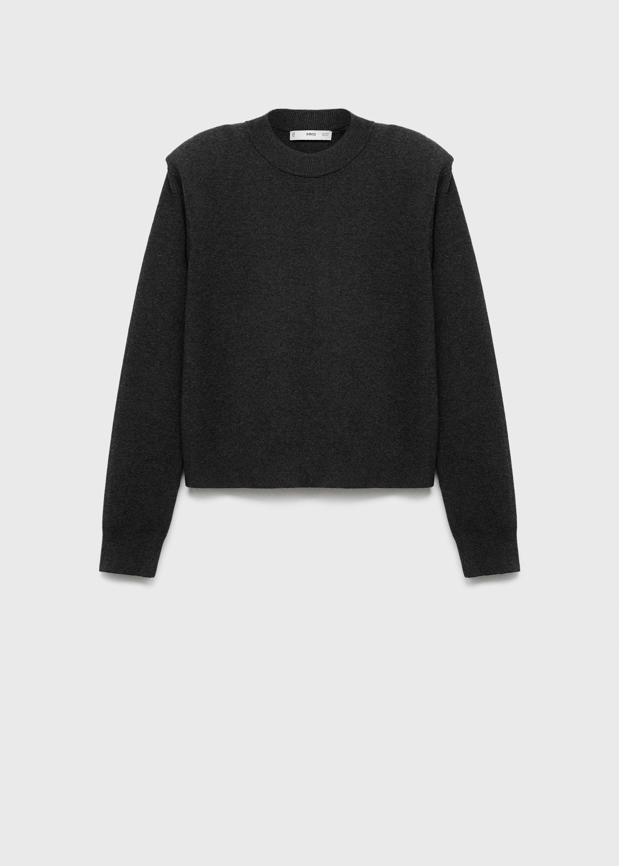 Knitted wool blend sweater - Article without model