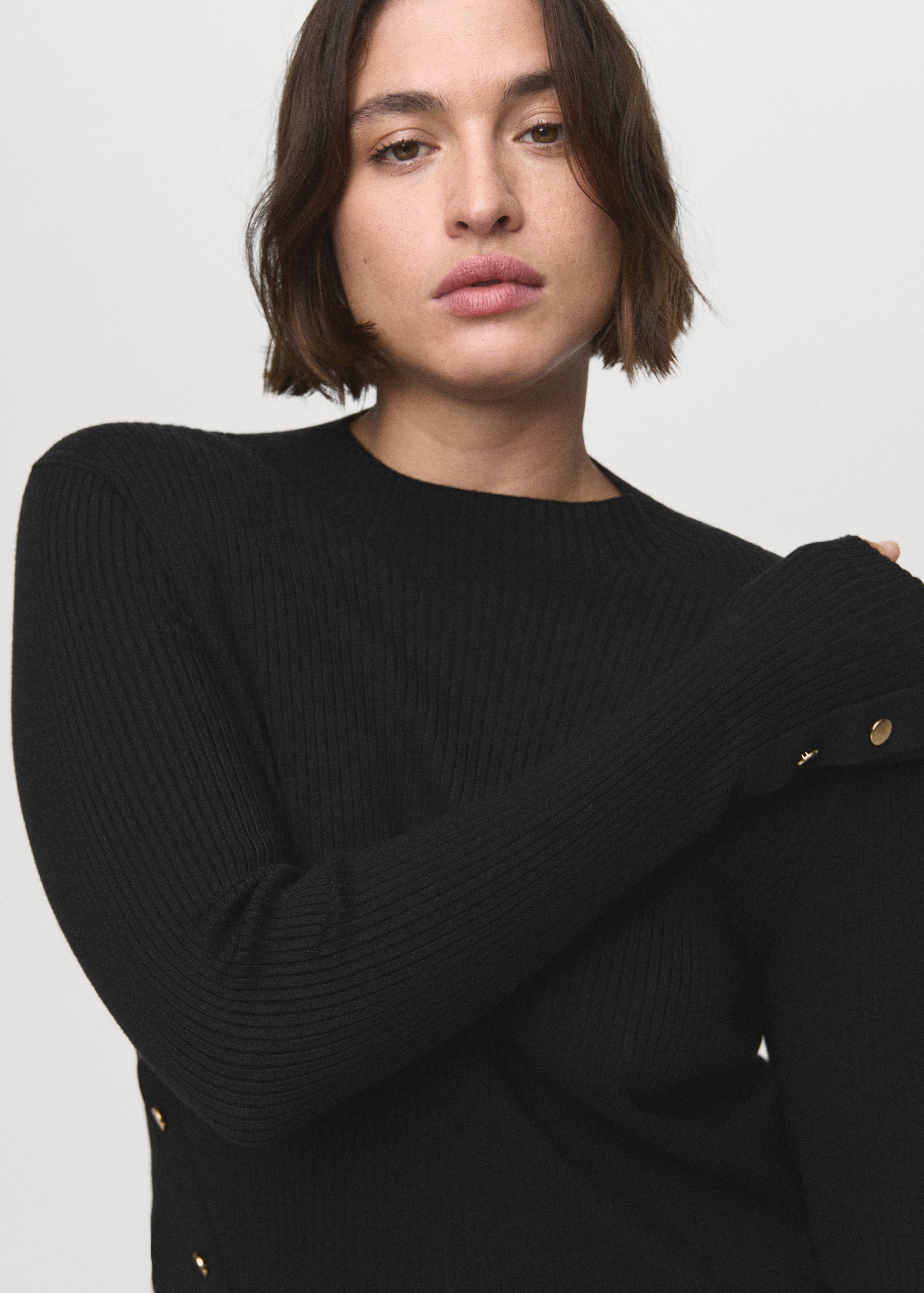 Pull asymétrique avec boutons - Détail de l'article 5