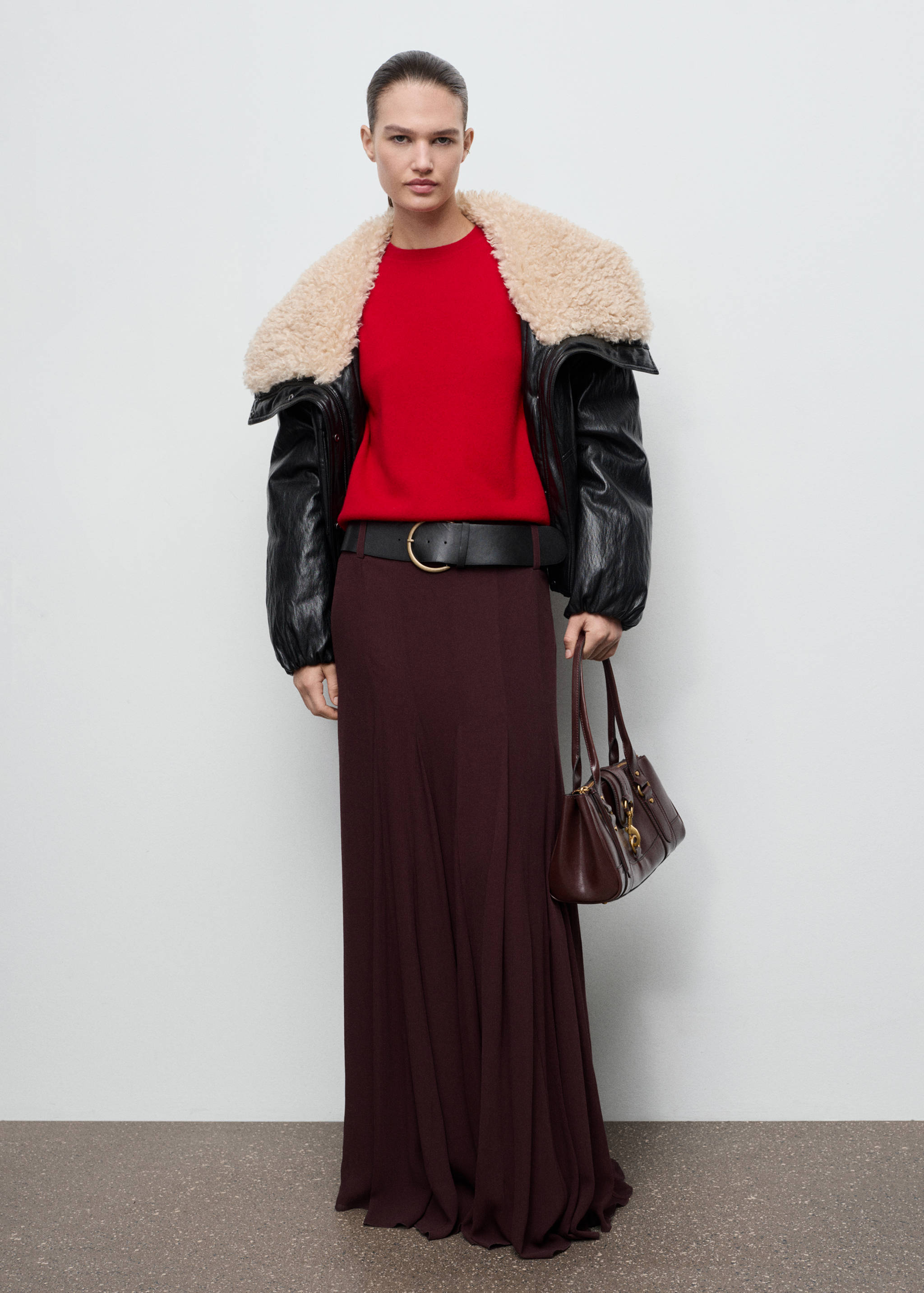 Pull-over 100 % cachemire - Plan général