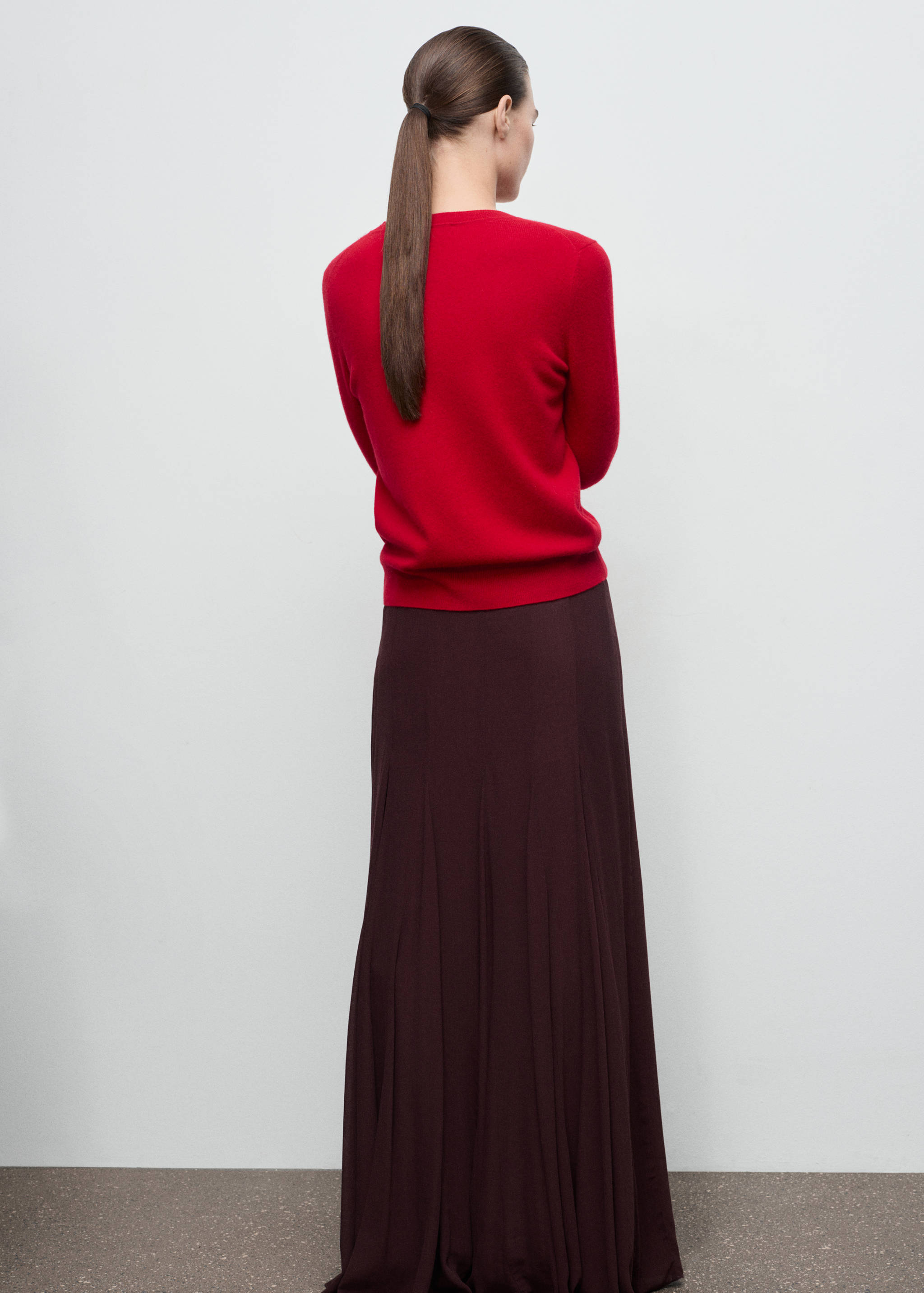 Pull-over 100 % cachemire - Verso de l’article