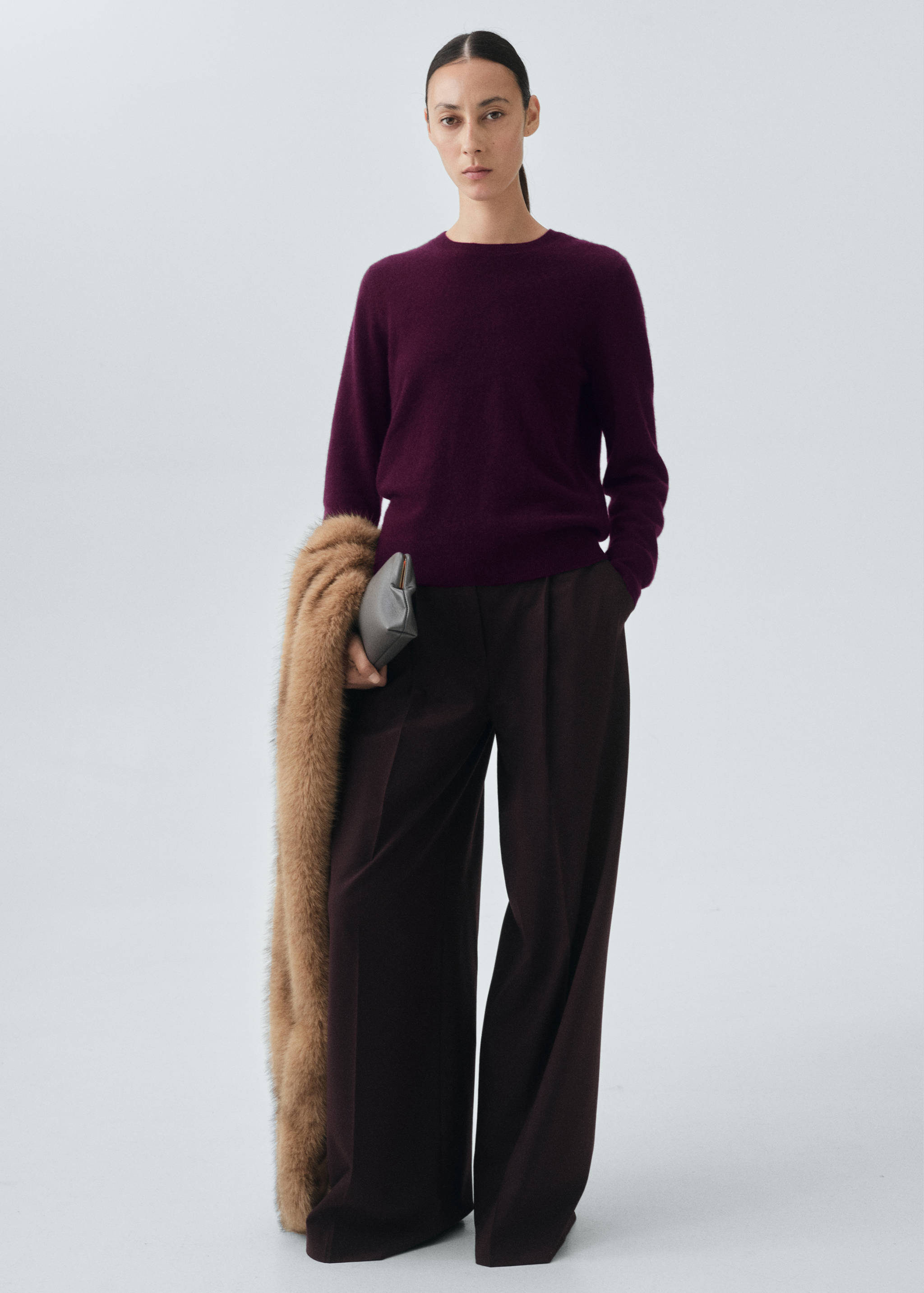 Pull-over 100 % cachemire - Plan général