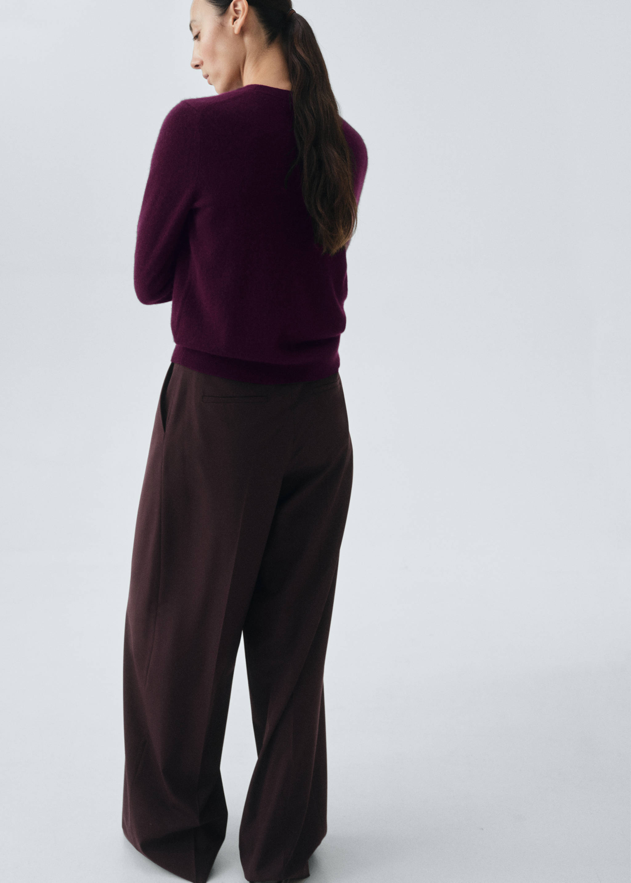 Pull-over 100 % cachemire - Verso de l’article