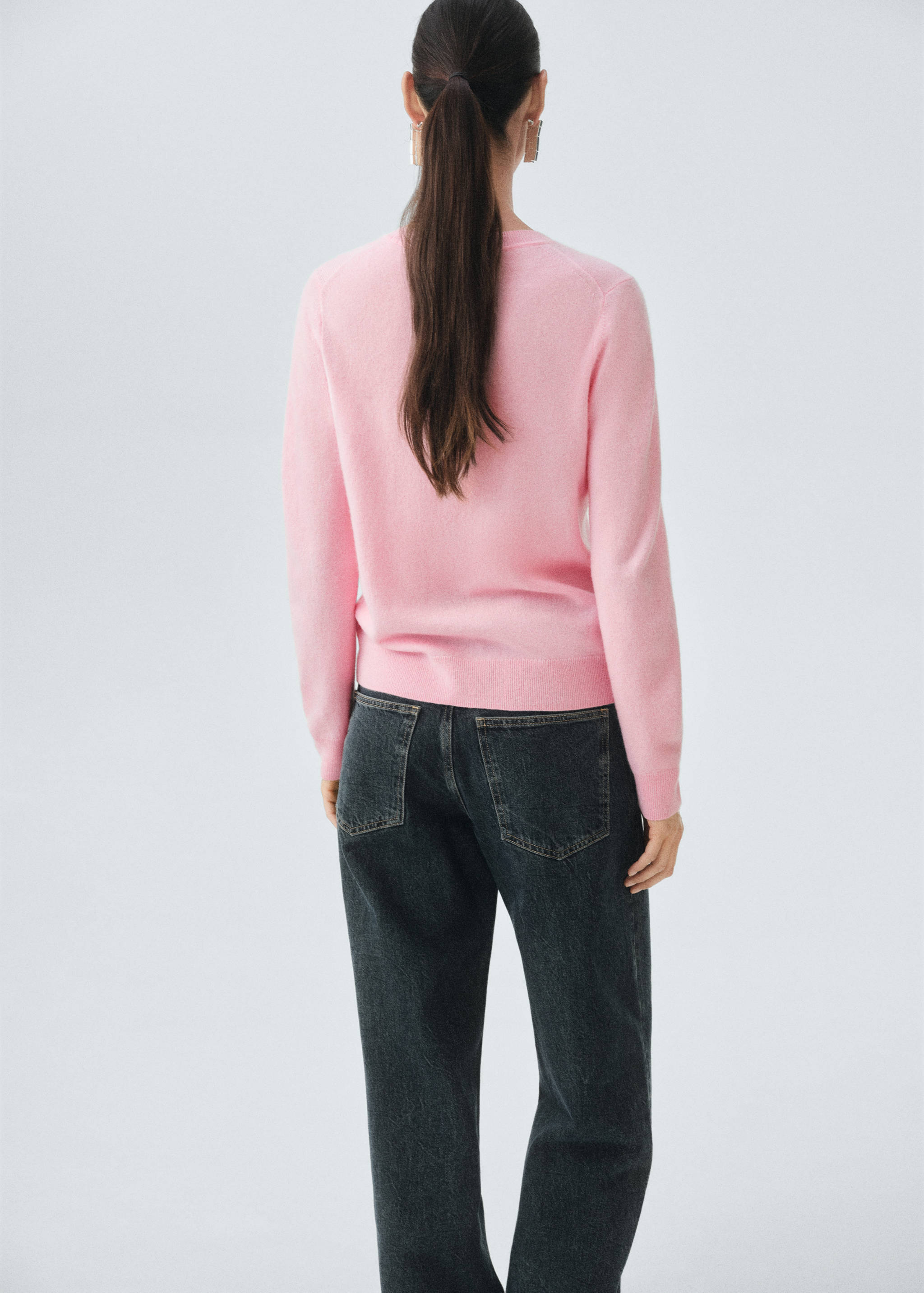 Pull-over 100 % cachemire - Verso de l’article