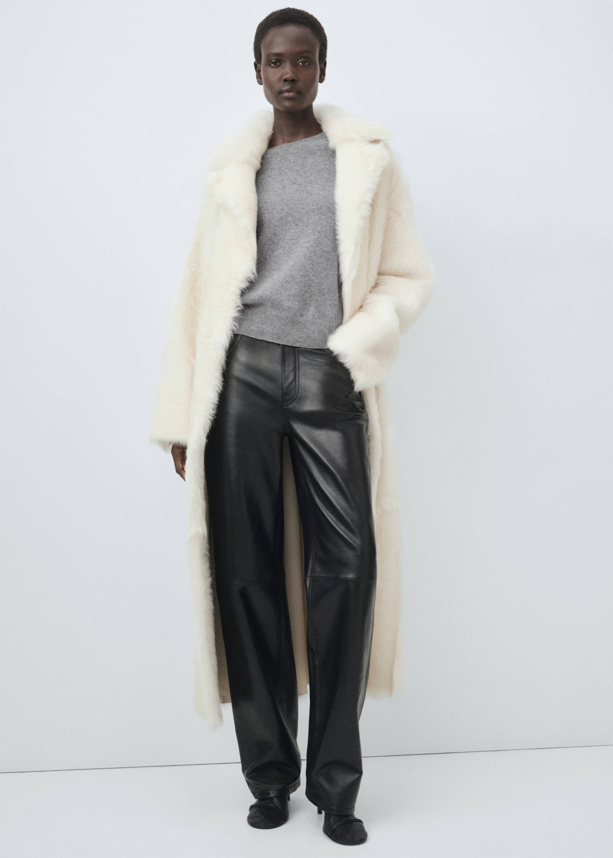 Pull-over 100 % cachemire - Plan général