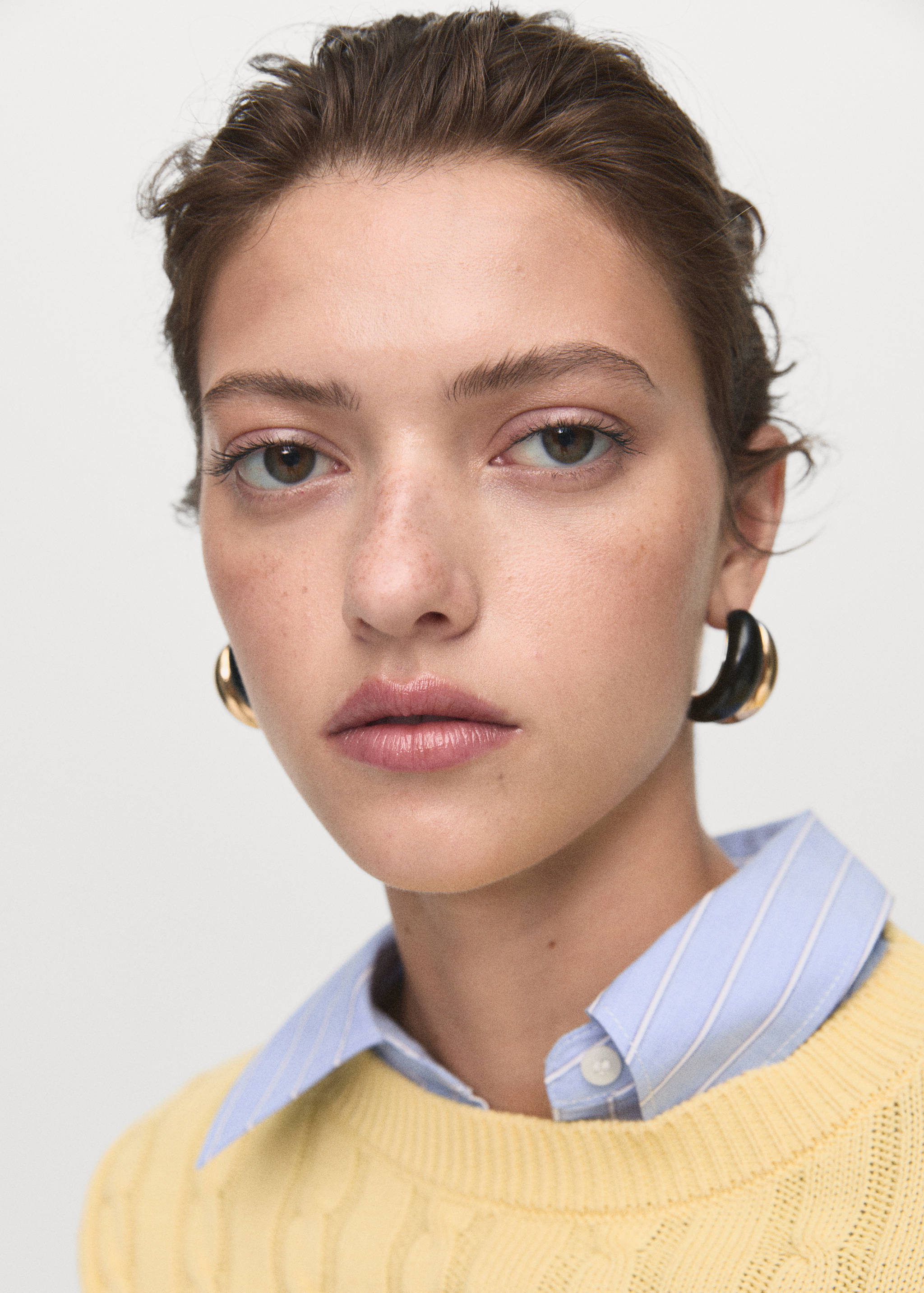 Braided knitted sweater - Details of the article 1