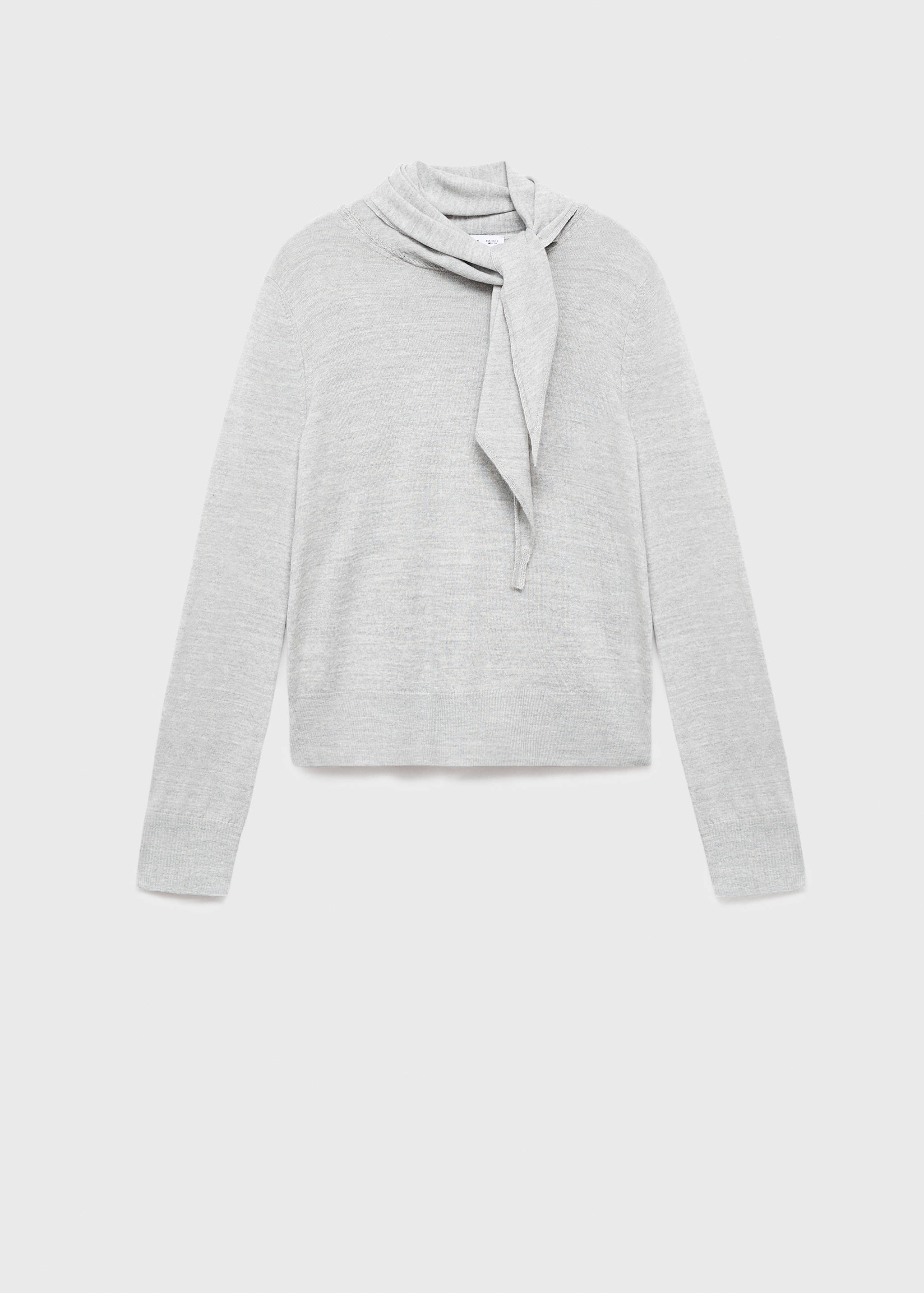 Turtleneck sweater with knot - Article without model