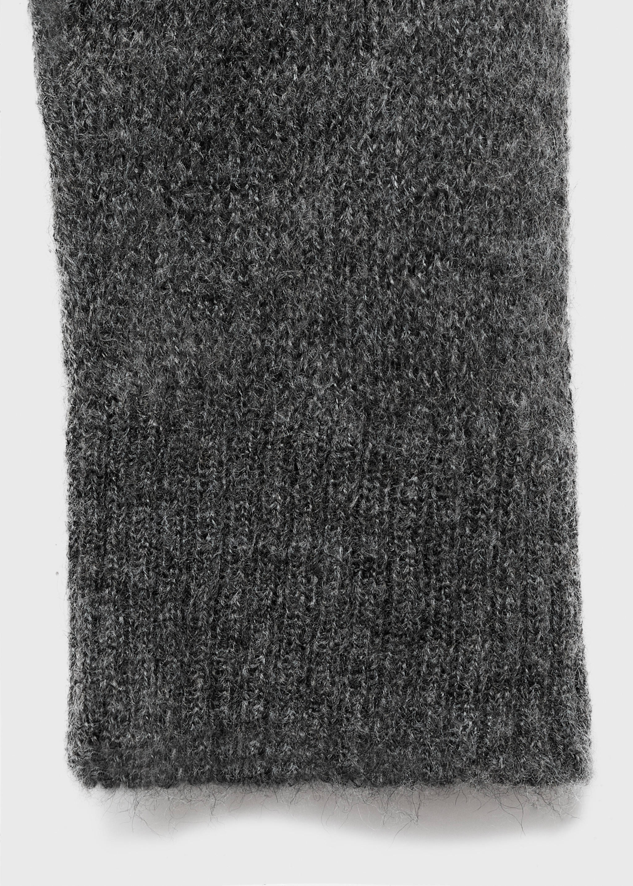 Svetr s košilovým límečkem poloprůhledný - Detail zboží 0